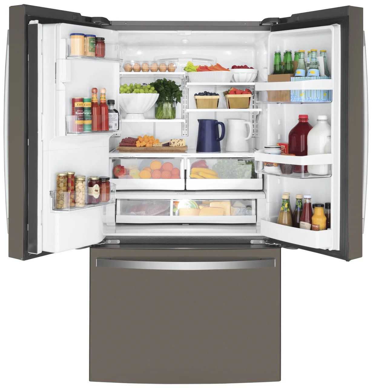GE GE® ENERGY STAR® 22.1 Cu. Ft. Counter-Depth French-Door Refrigerator - Image 3
