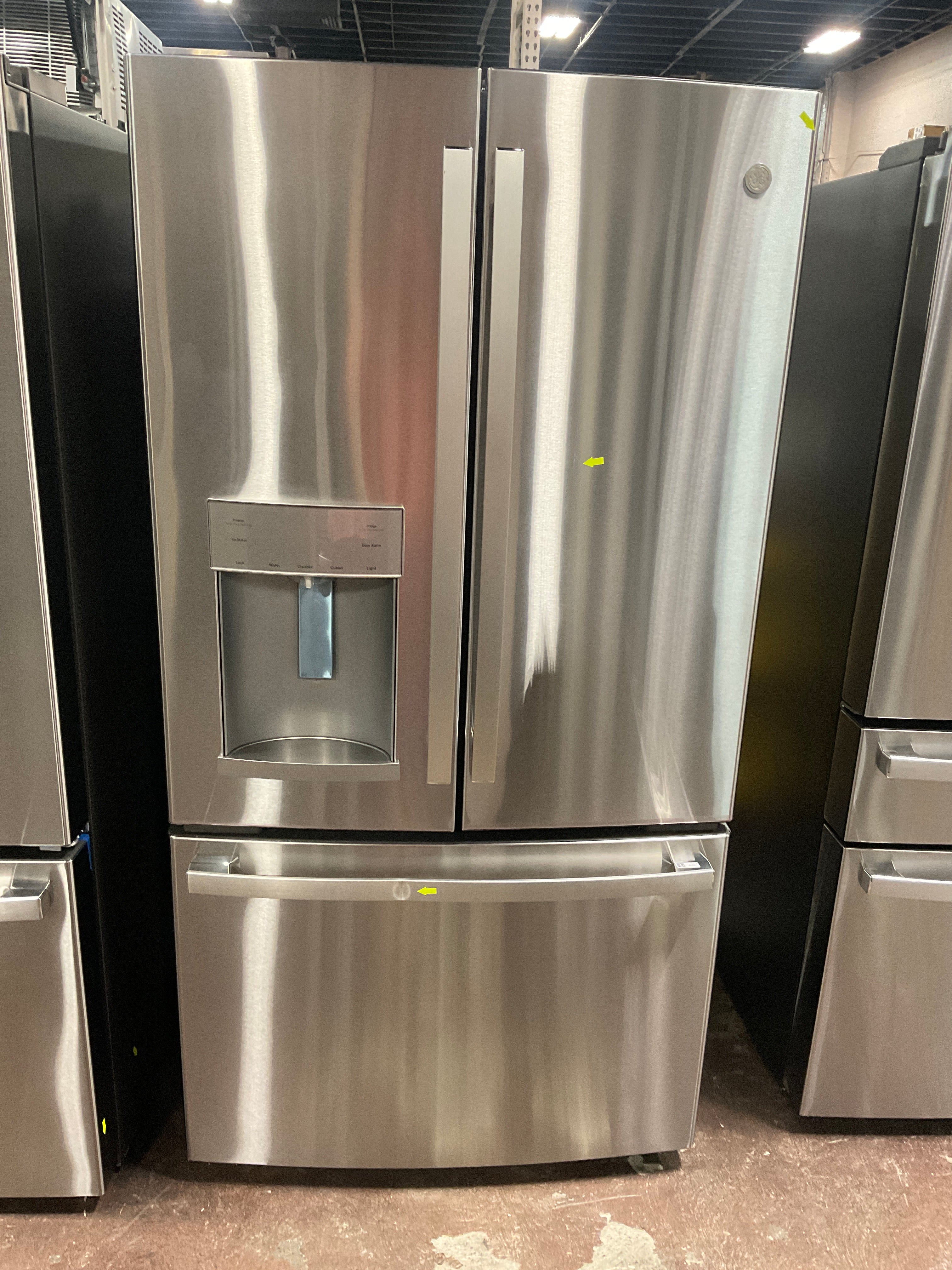 GE ENERGY STAR 22.1 Cu. Ft. Counter-Depth Fingerprint Resistant French-Door Refrigerator - Image 7