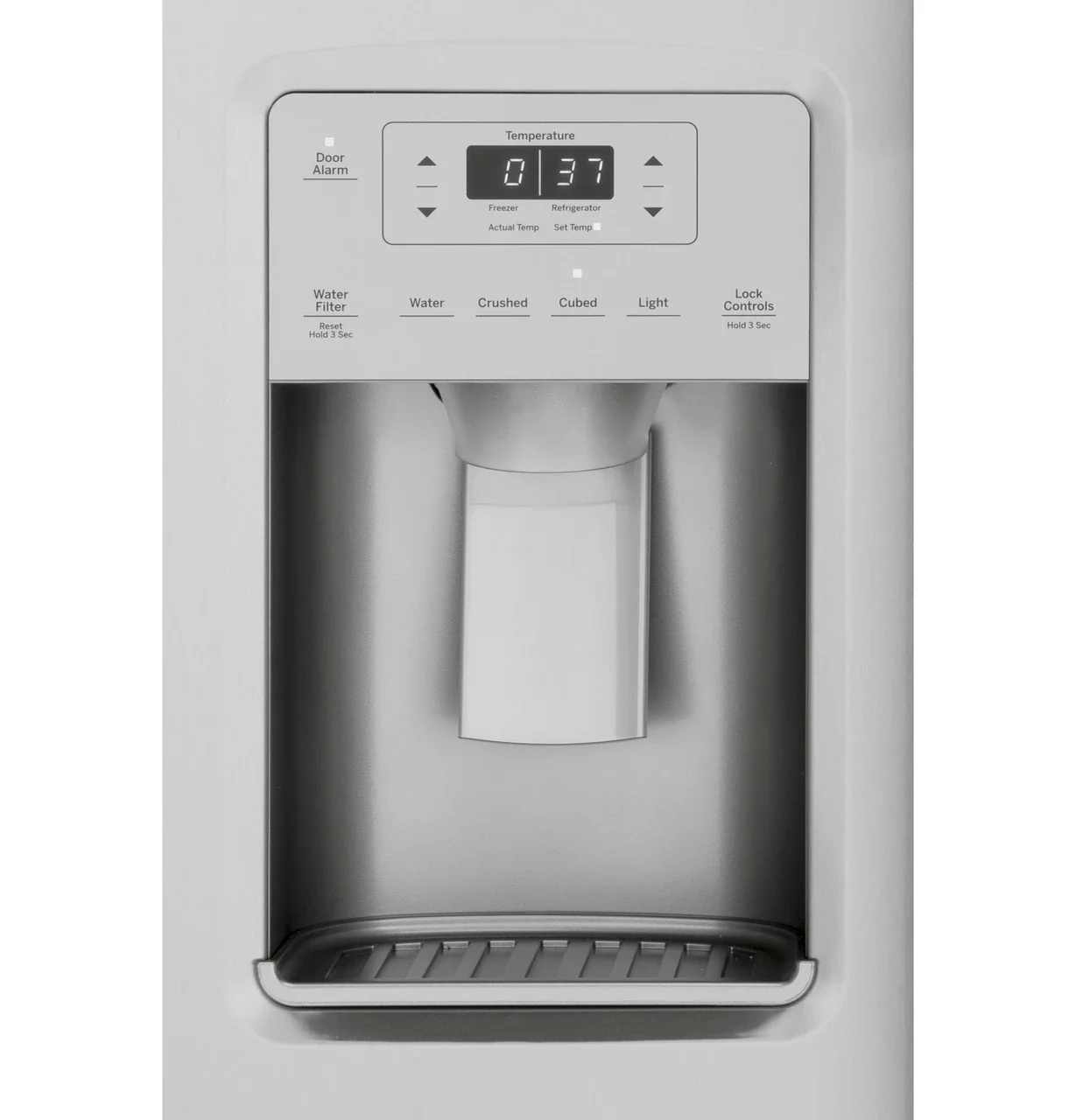 GE 21.8 Cu. Ft. Counter-Depth Fingerprint Resistant Side-By-Side Refrigerator - Image 3