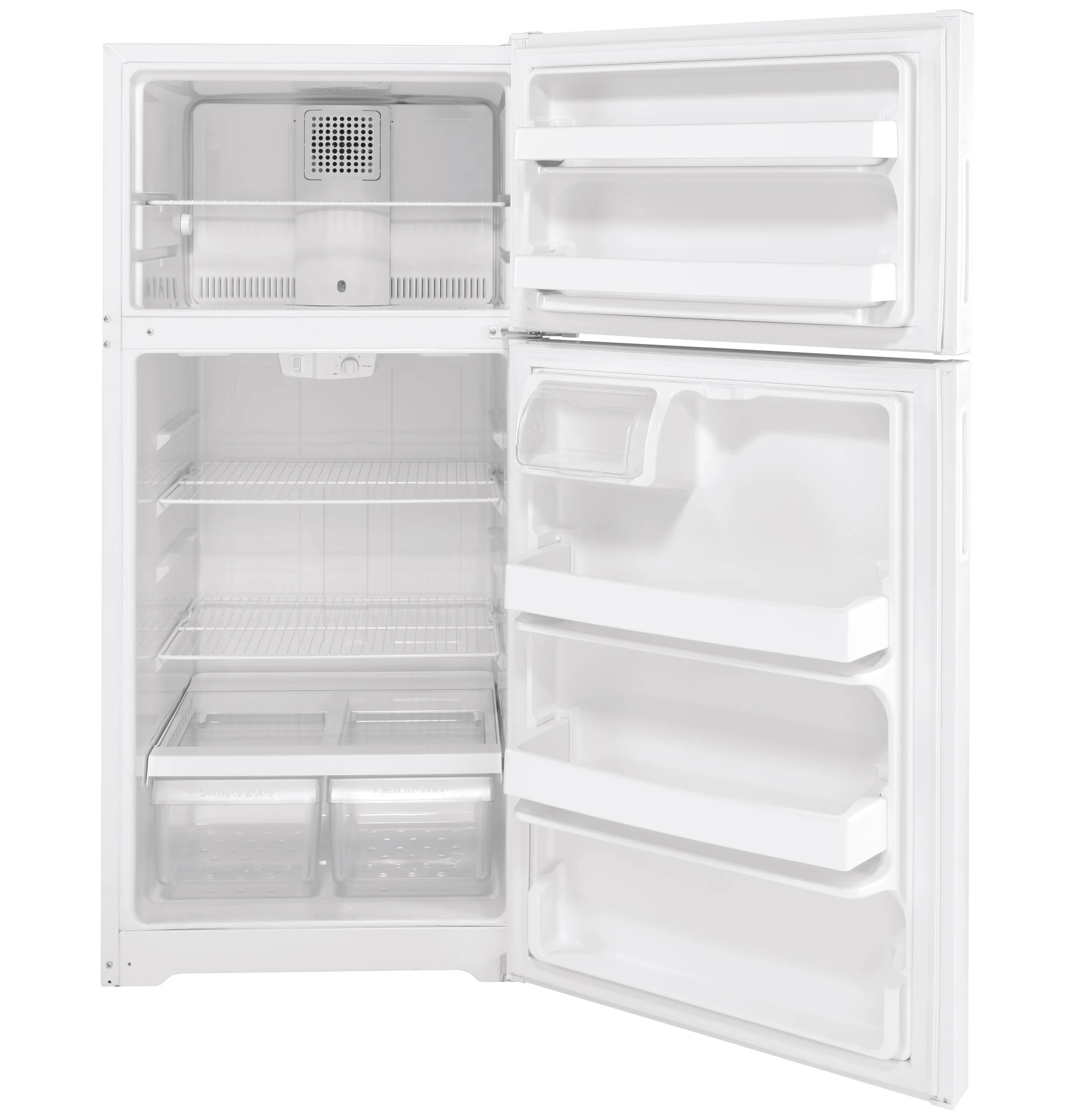 Hotpoint® 15.6 Cu. Ft. Recessed Handle Top-Freezer Refrigerator - Image 3