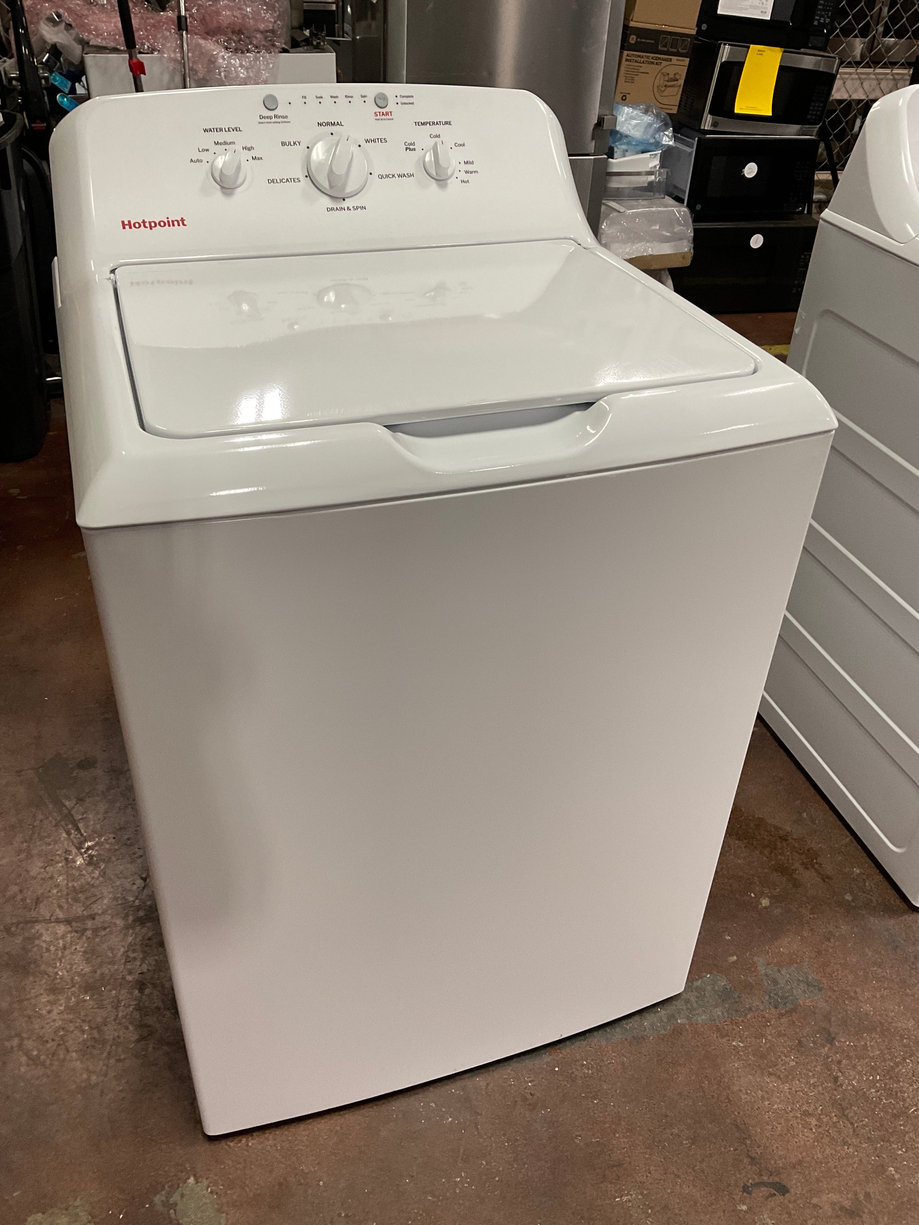 Hotpoint® 4.0 cu. ft. Capacity Washer with Stainless Steel Basket,Cold Plus and Water Level Control - Image 11