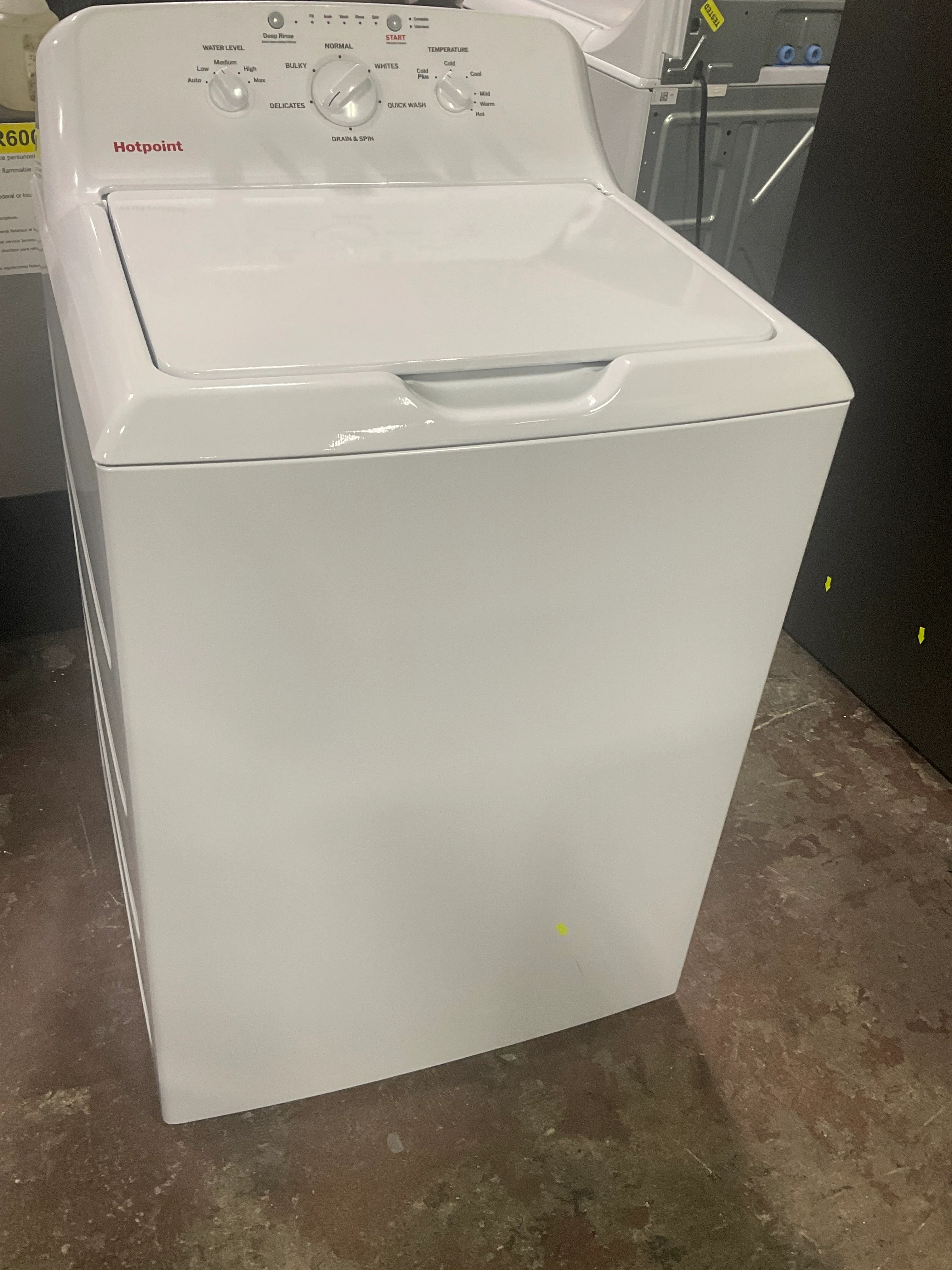 Hotpoint® 4.0 cu. ft. Capacity Washer with Stainless Steel Basket,Cold Plus and Water Level Control - Image 14