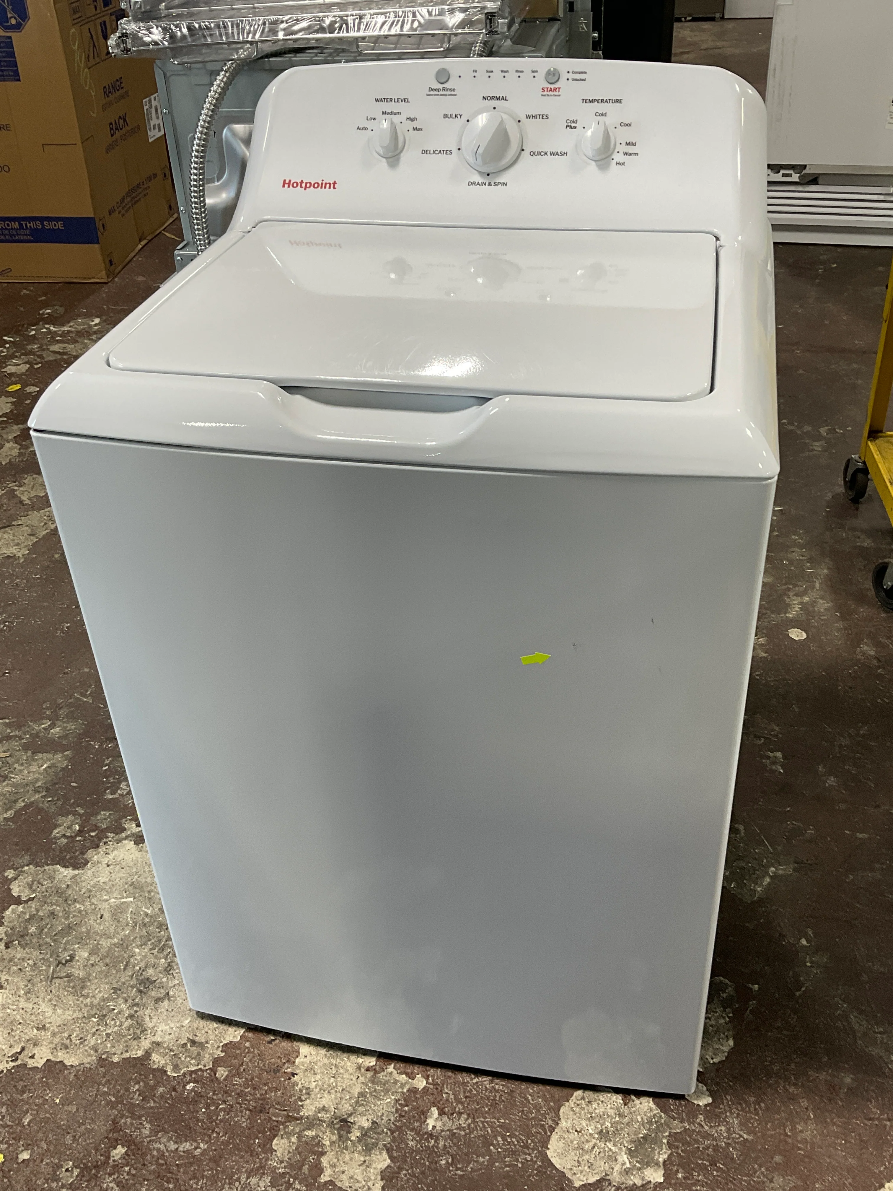 Hotpoint® 4.0 cu. ft. Capacity Washer with Stainless Steel Basket,Cold Plus and Water Level Control - Image 15