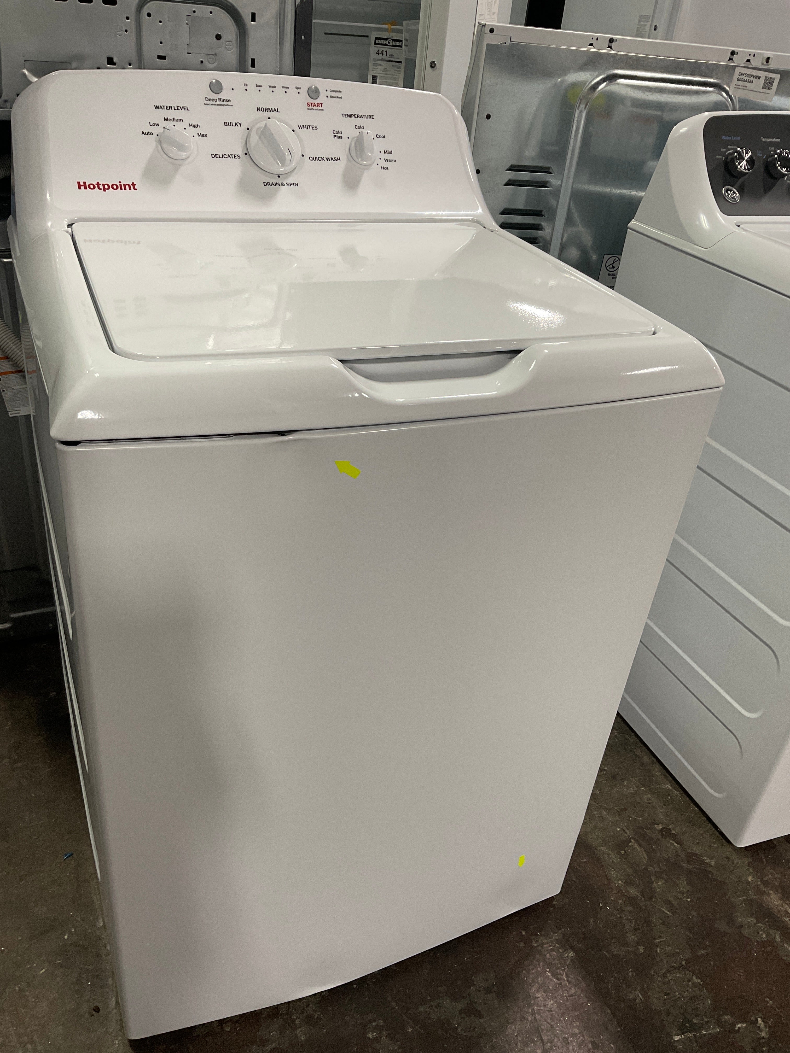 Hotpoint® 4.0 cu. ft. Capacity Washer with Stainless Steel Basket,Cold Plus and Water Level Control - Image 16