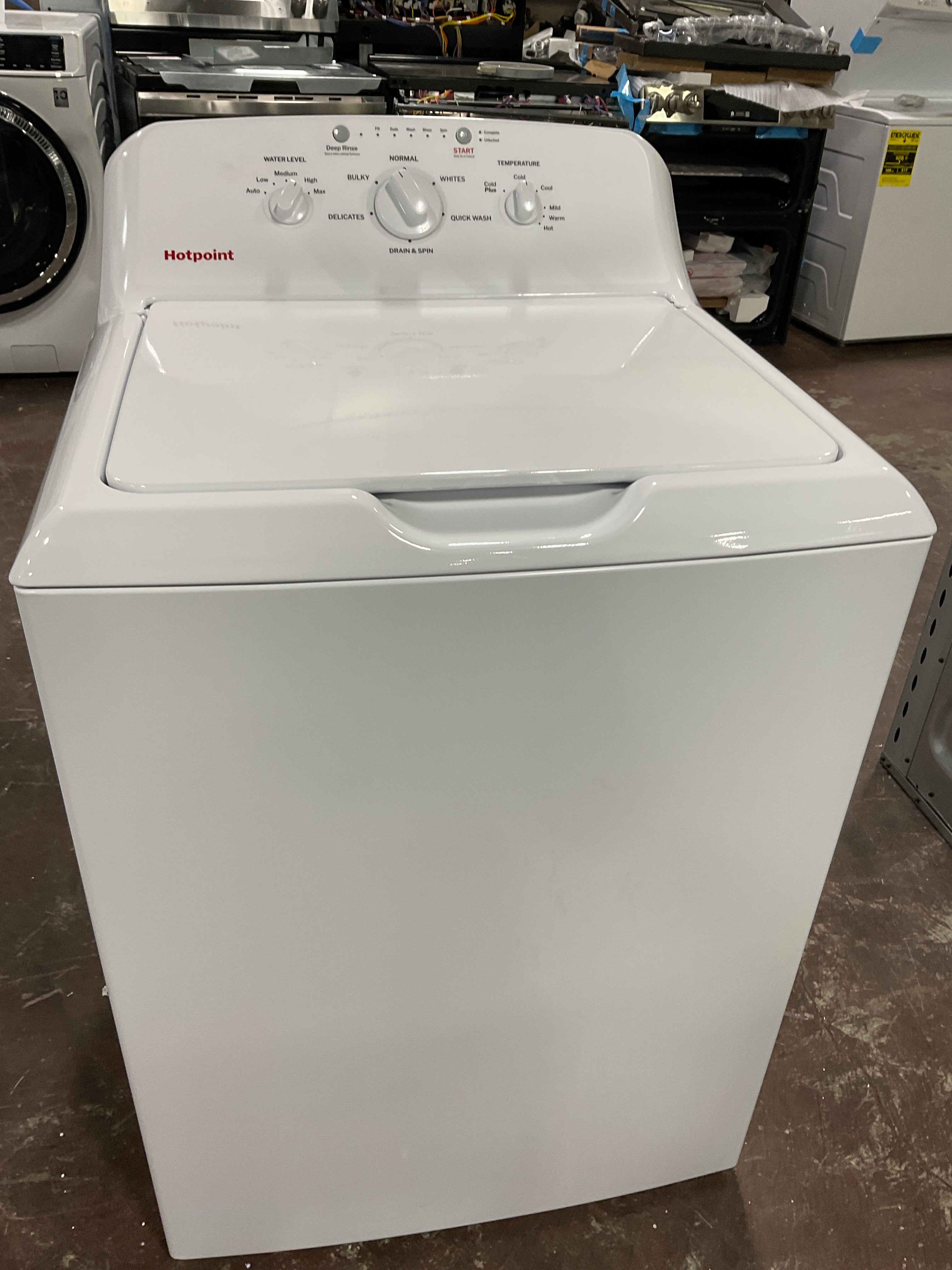 Hotpoint® 4.0 cu. ft. Capacity Washer with Stainless Steel Basket,Cold Plus and Water Level Control - Image 17