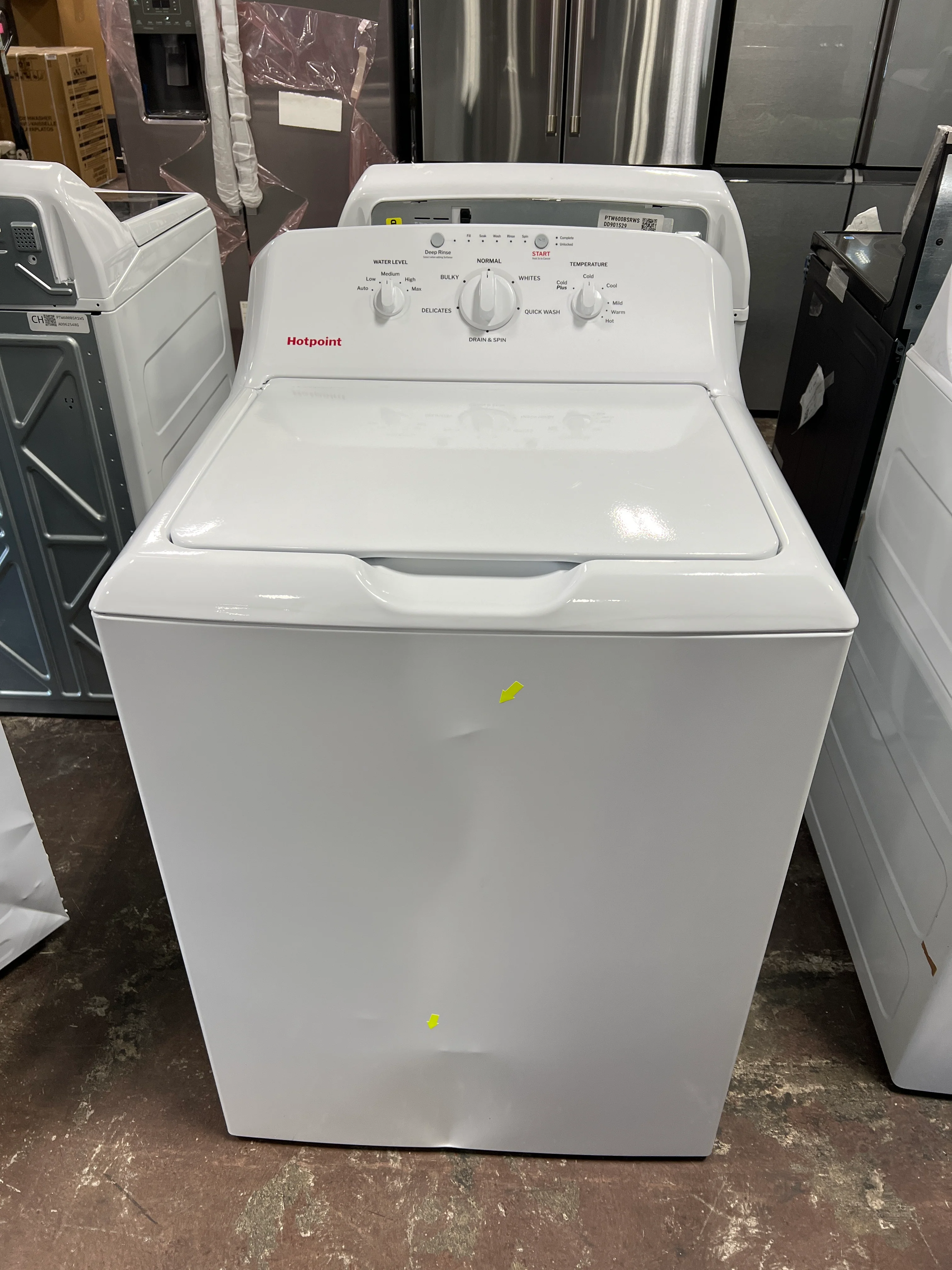 Hotpoint® 4.0 cu. ft. Capacity Washer with Stainless Steel Basket,Cold Plus and Water Level Control - Image 20