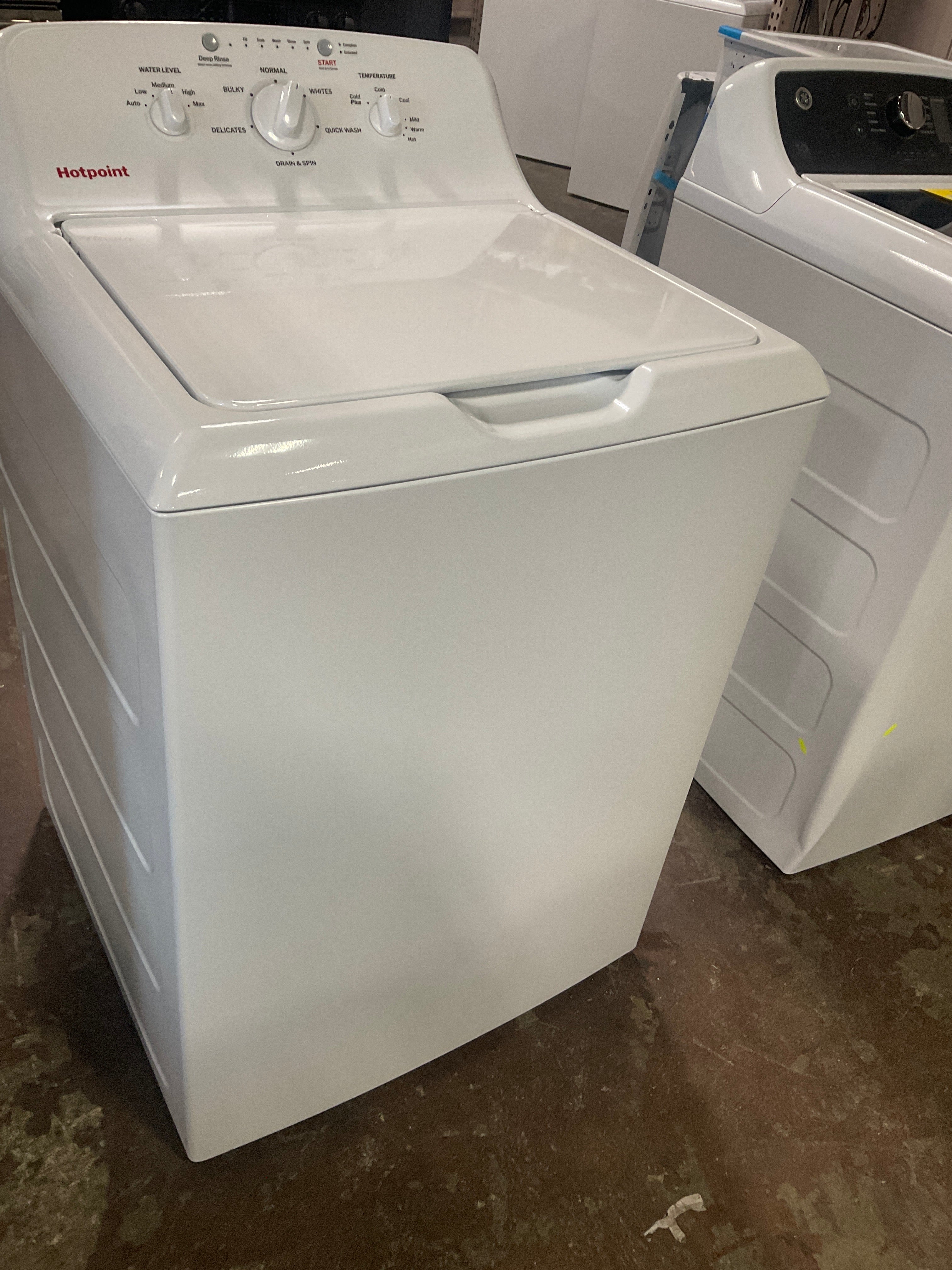 Hotpoint® 4.0 cu. ft. Capacity Washer with Stainless Steel Basket,Cold Plus and Water Level Control - Image 4