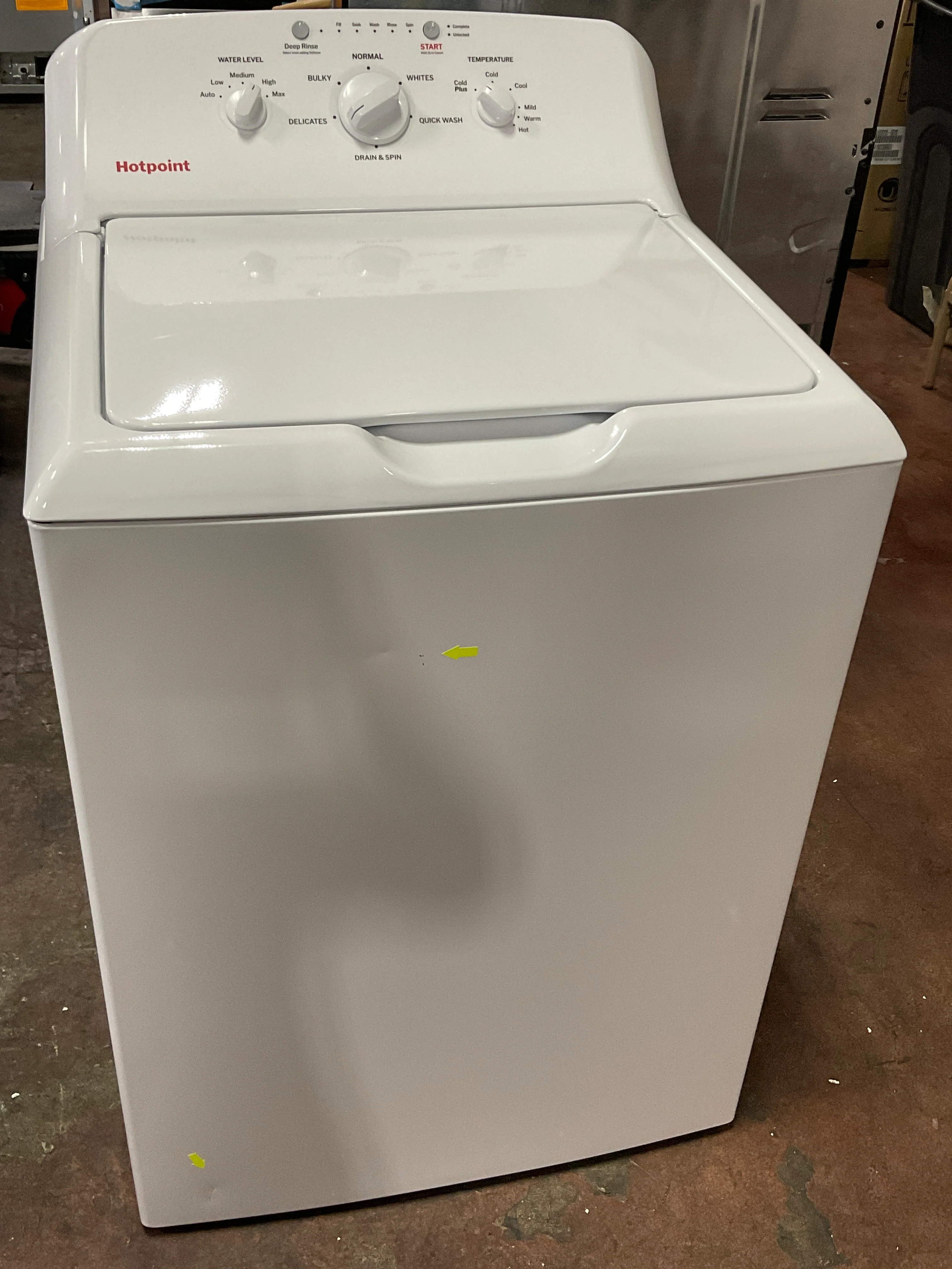 Hotpoint® 4.0 cu. ft. Capacity Washer with Stainless Steel Basket,Cold Plus and Water Level Control - Image 6