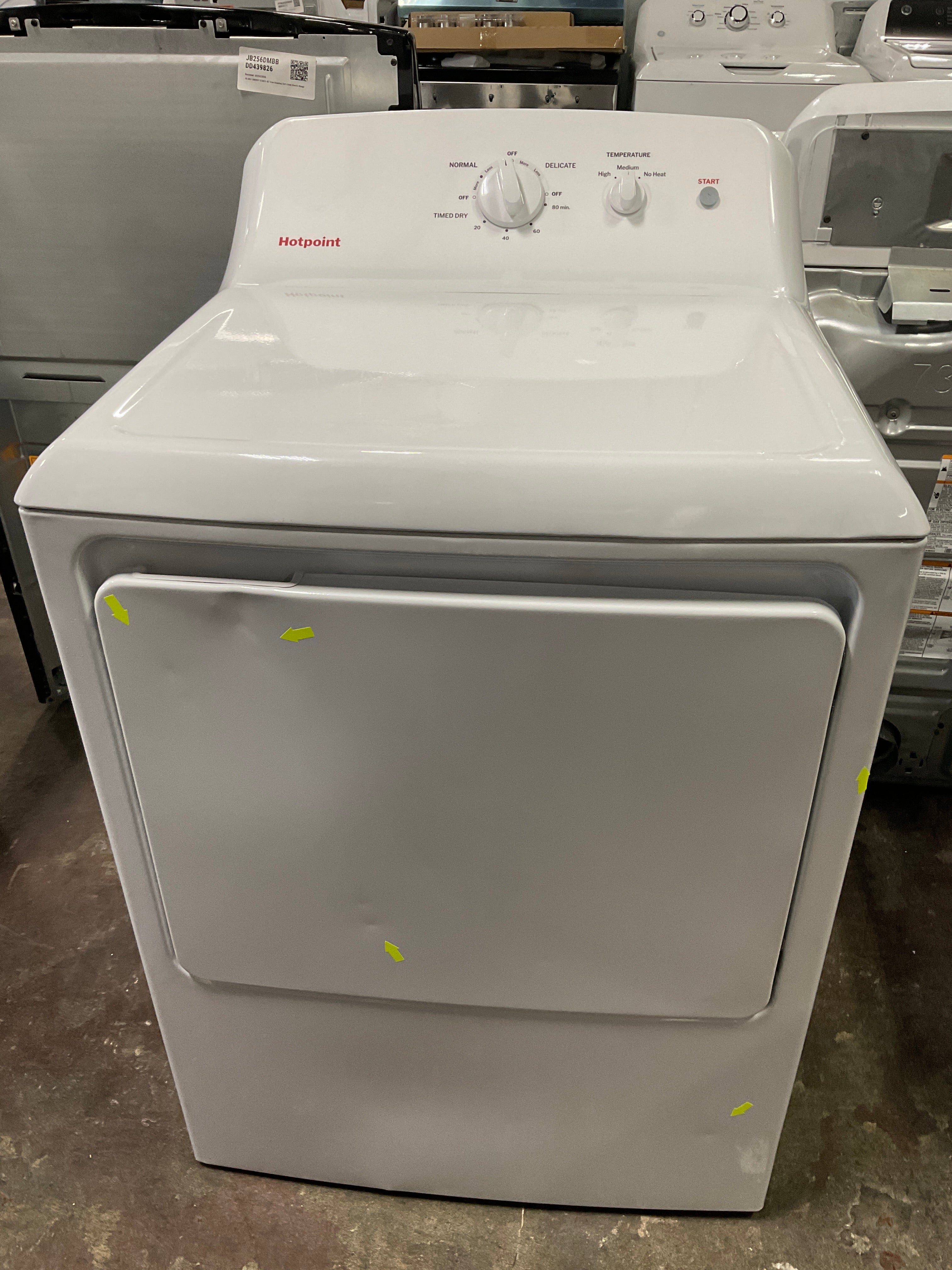 Hotpoint® 6.2 cu. ft. Capacity Electric Dryer with Up To 120 ft. Venting and Shallow Depth - Image 11