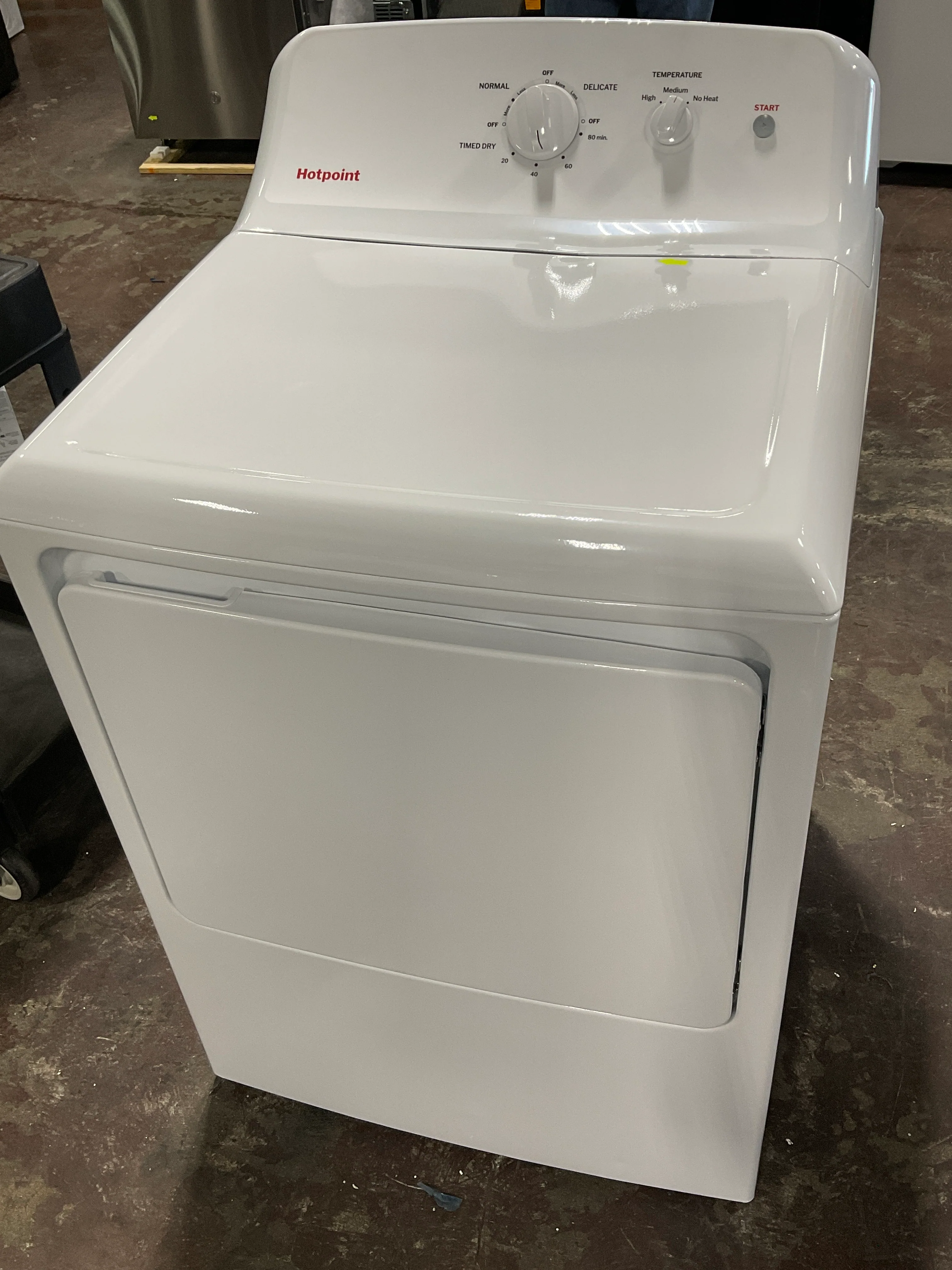 Hotpoint® 6.2 cu. ft. Capacity Electric Dryer with Up To 120 ft. Venting and Shallow Depth - Image 12