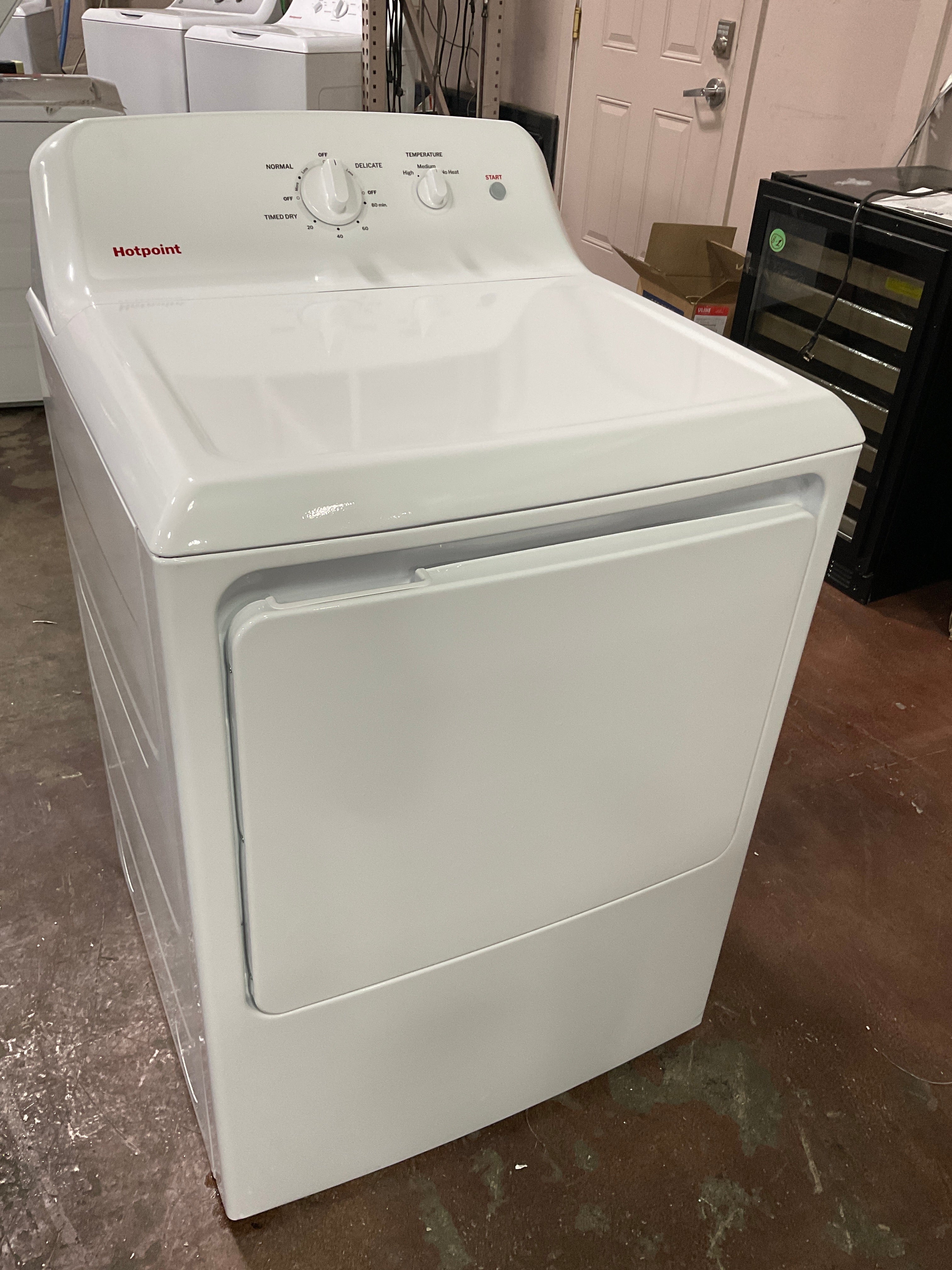 Hotpoint® 6.2 cu. ft. Capacity Electric Dryer with Up To 120 ft. Venting and Shallow Depth - Image 13