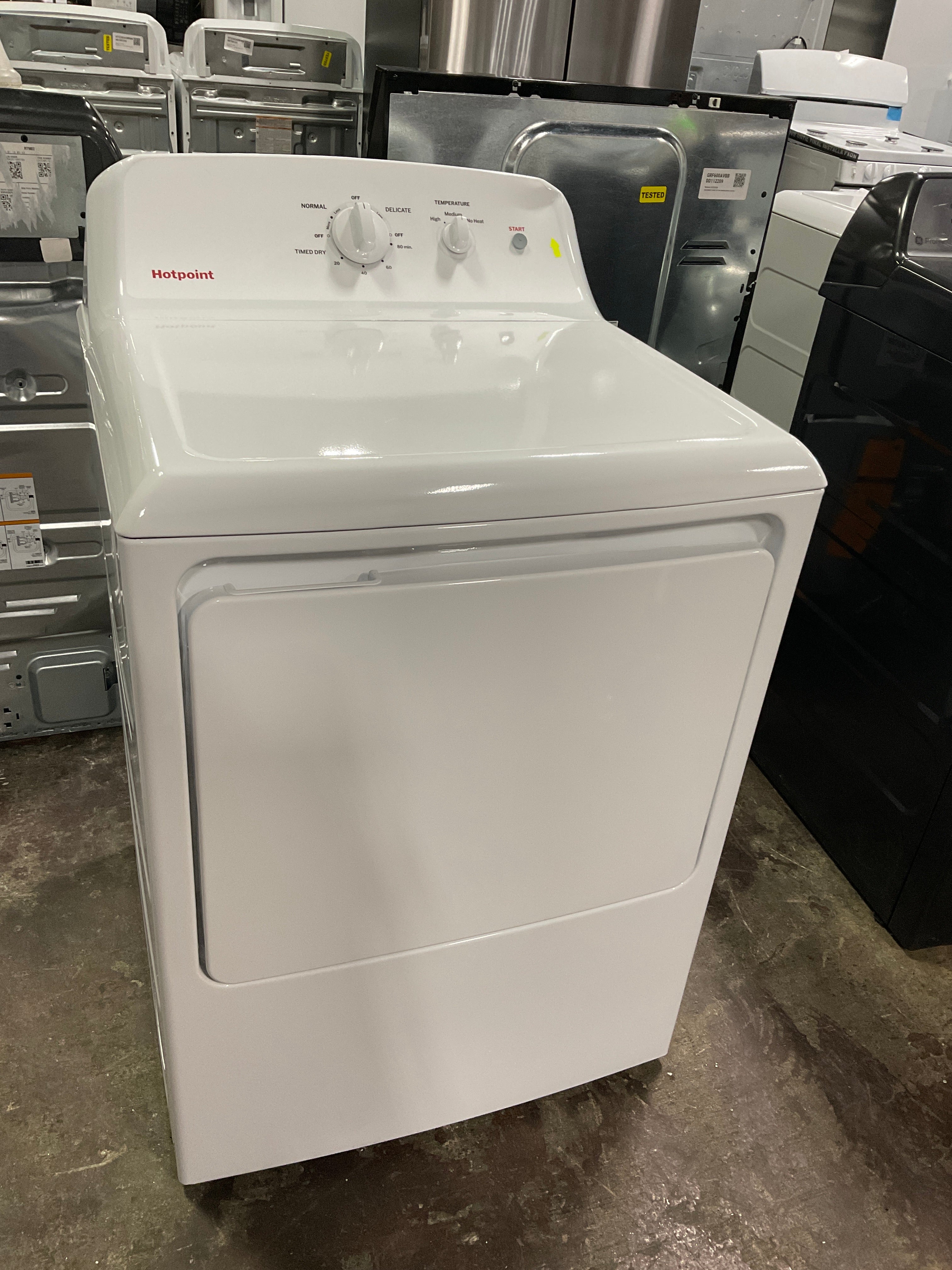 Hotpoint® 6.2 cu. ft. Capacity Electric Dryer with Up To 120 ft. Venting and Shallow Depth - Image 7