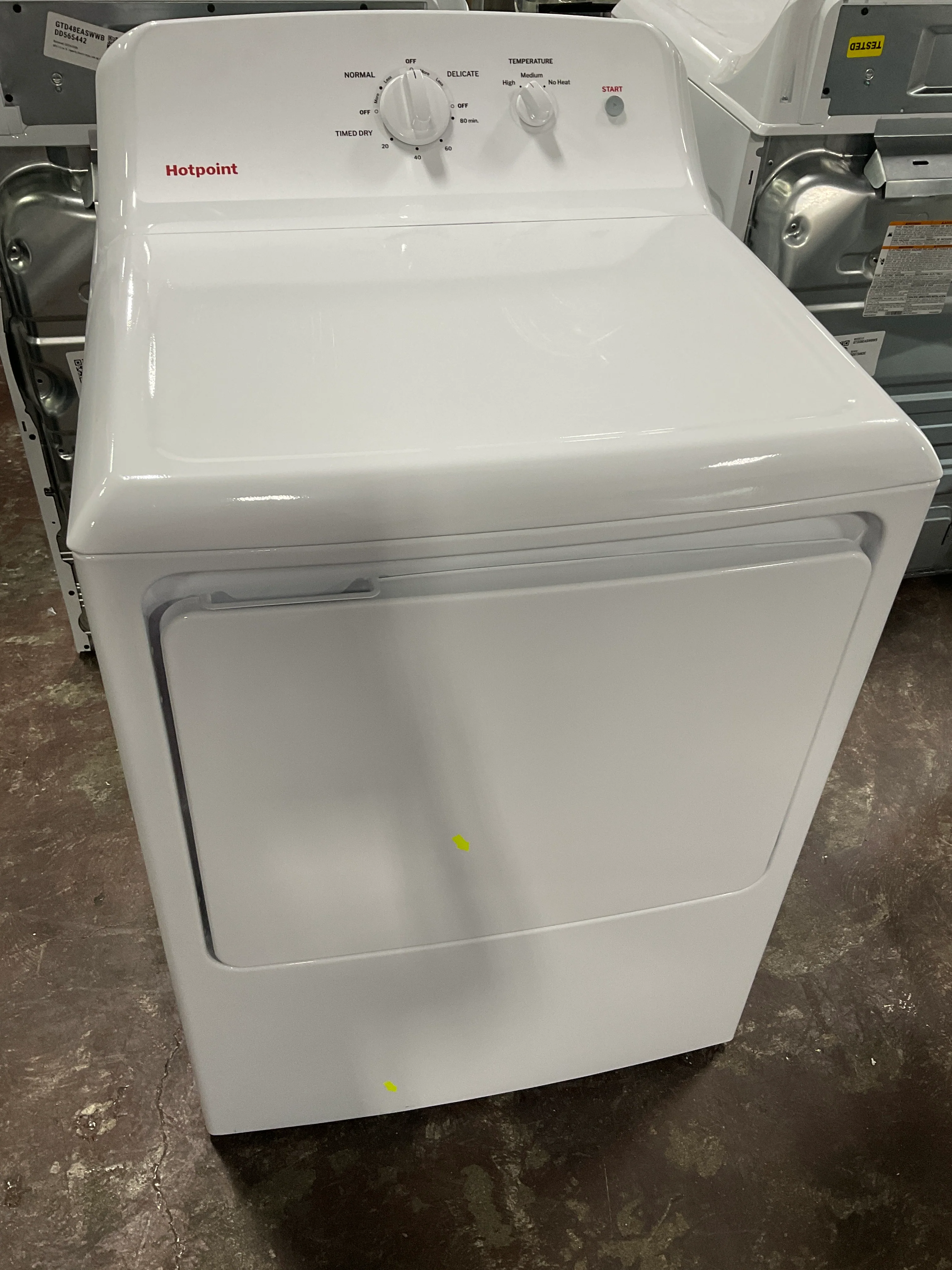 Hotpoint® 6.2 cu. ft. Capacity Electric Dryer with Up To 120 ft. Venting and Shallow Depth - Image 8