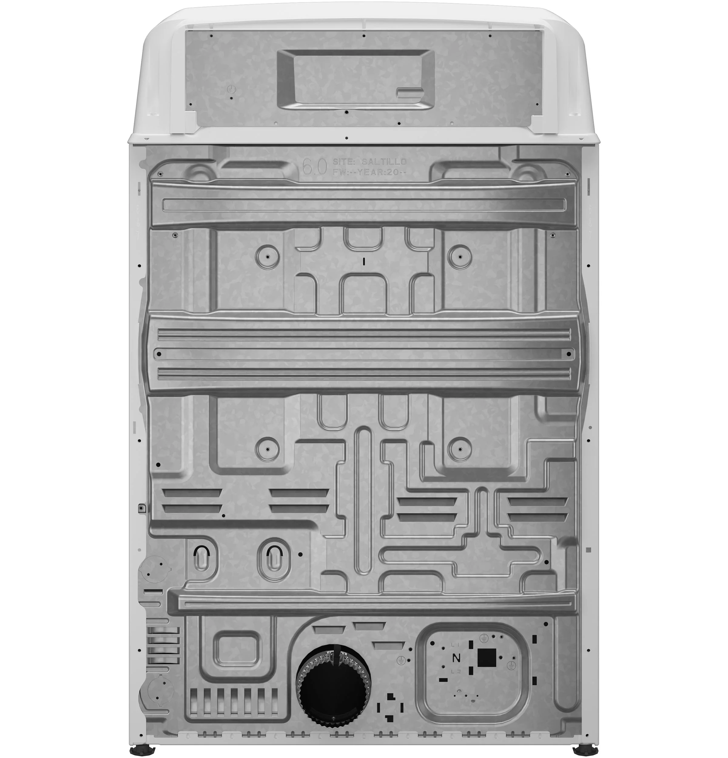 Hotpoint® 6.2 cu. ft. Capacity Gas Dryer with Up To 120 ft. Venting and Shallow Depth - Image 10