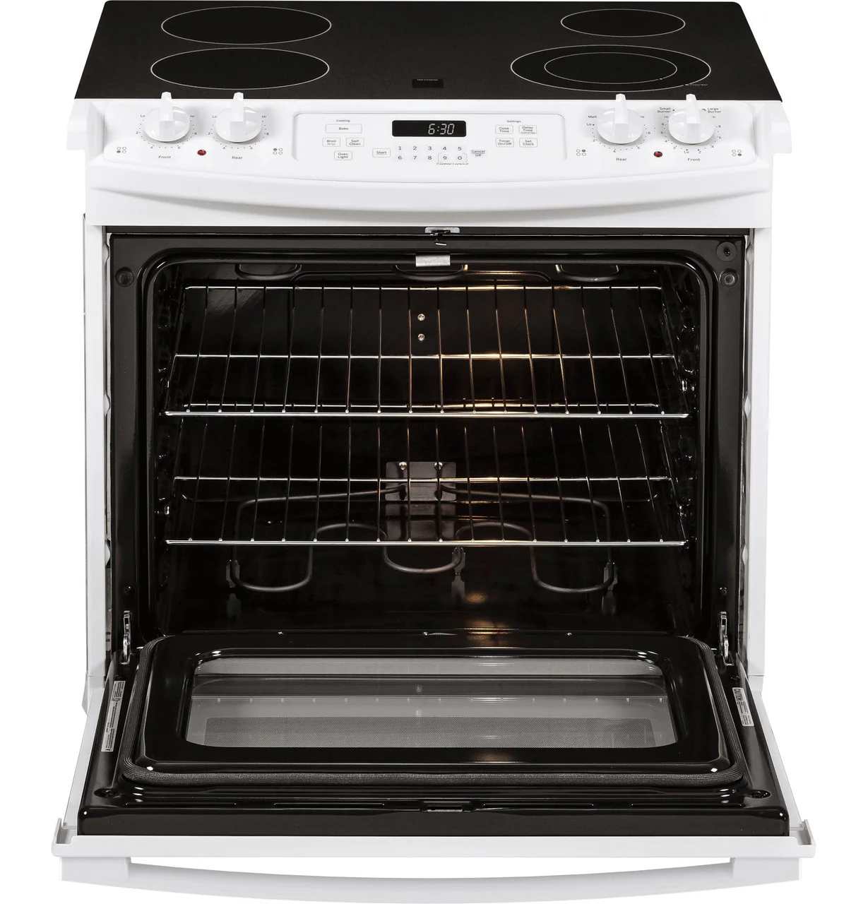 GE® 30" Drop-In Electric Range - Image 3