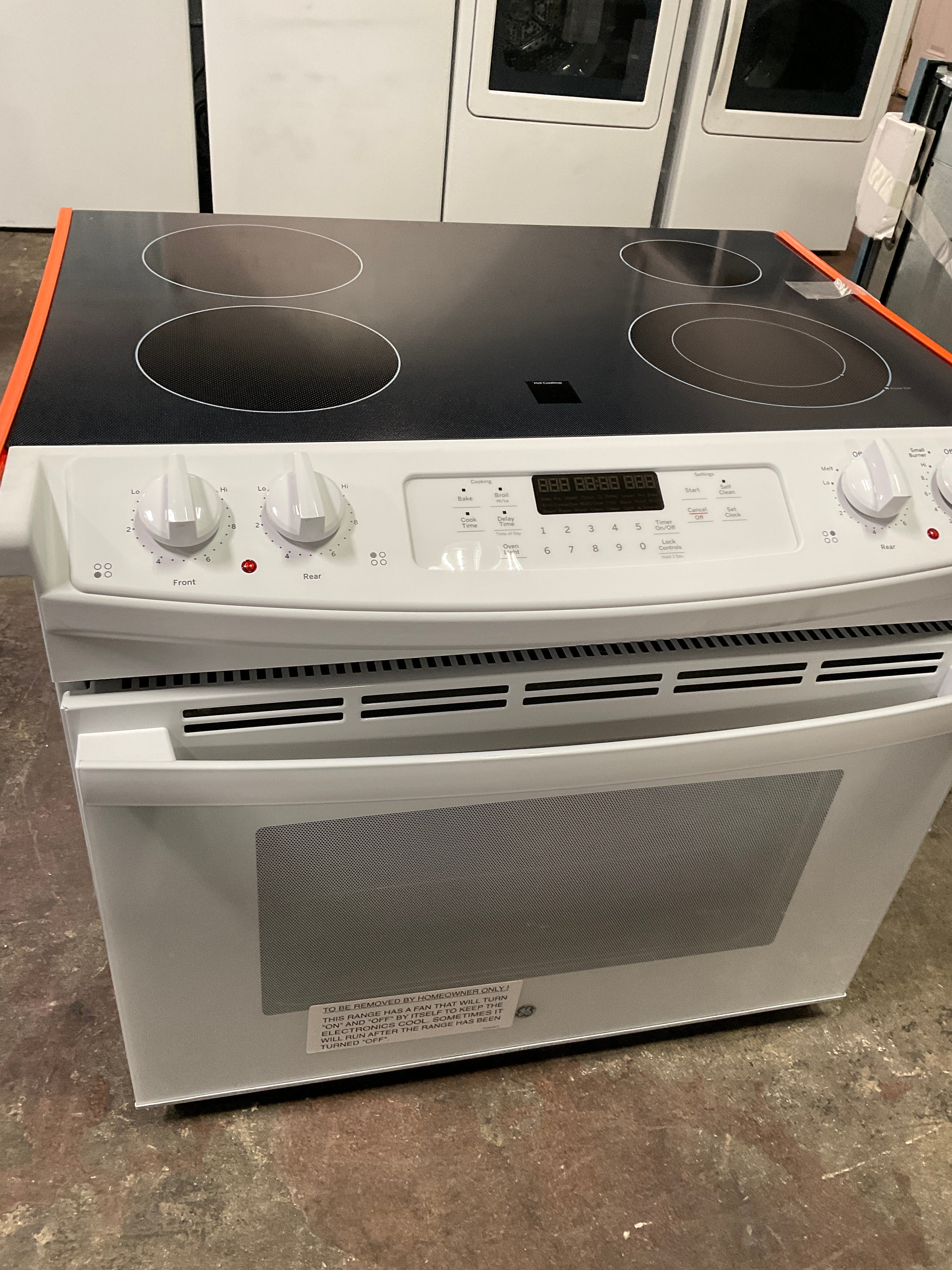 GE® 30" Drop-In Electric Range - Image 6