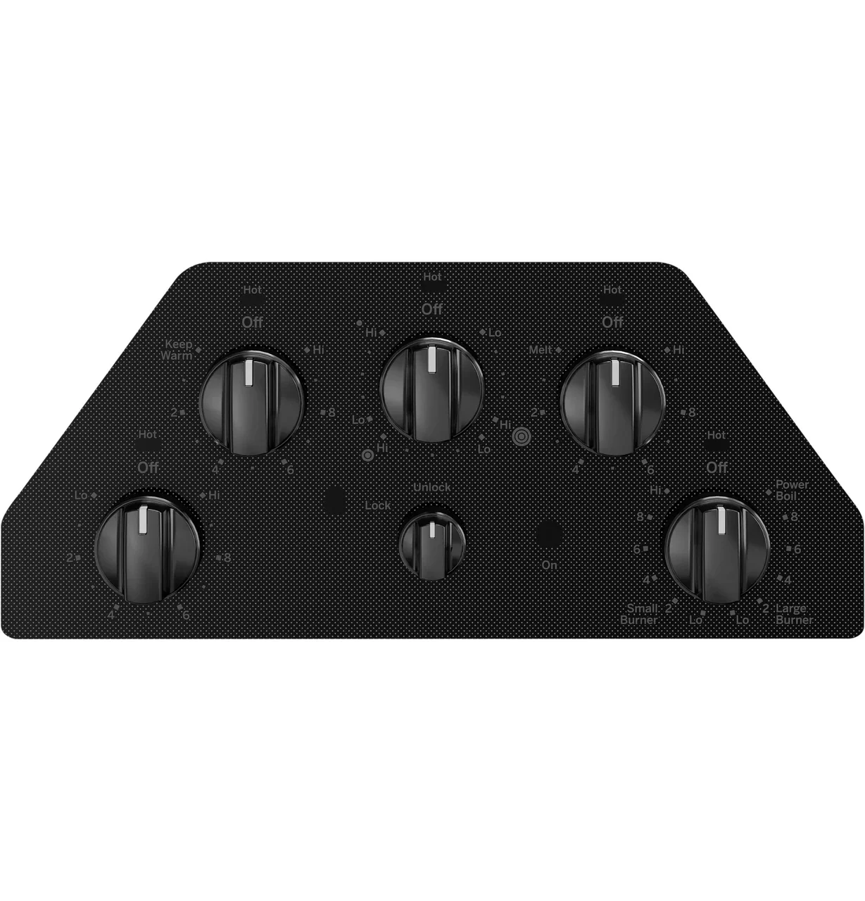 GE® 36" Built-In Knob Control Electric Cooktop - Image 4