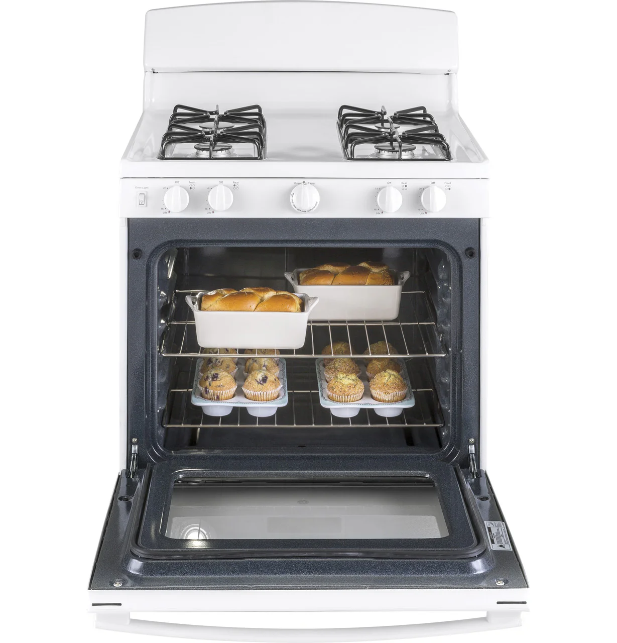 GE® 30" Free-Standing Gas Range - Image 4