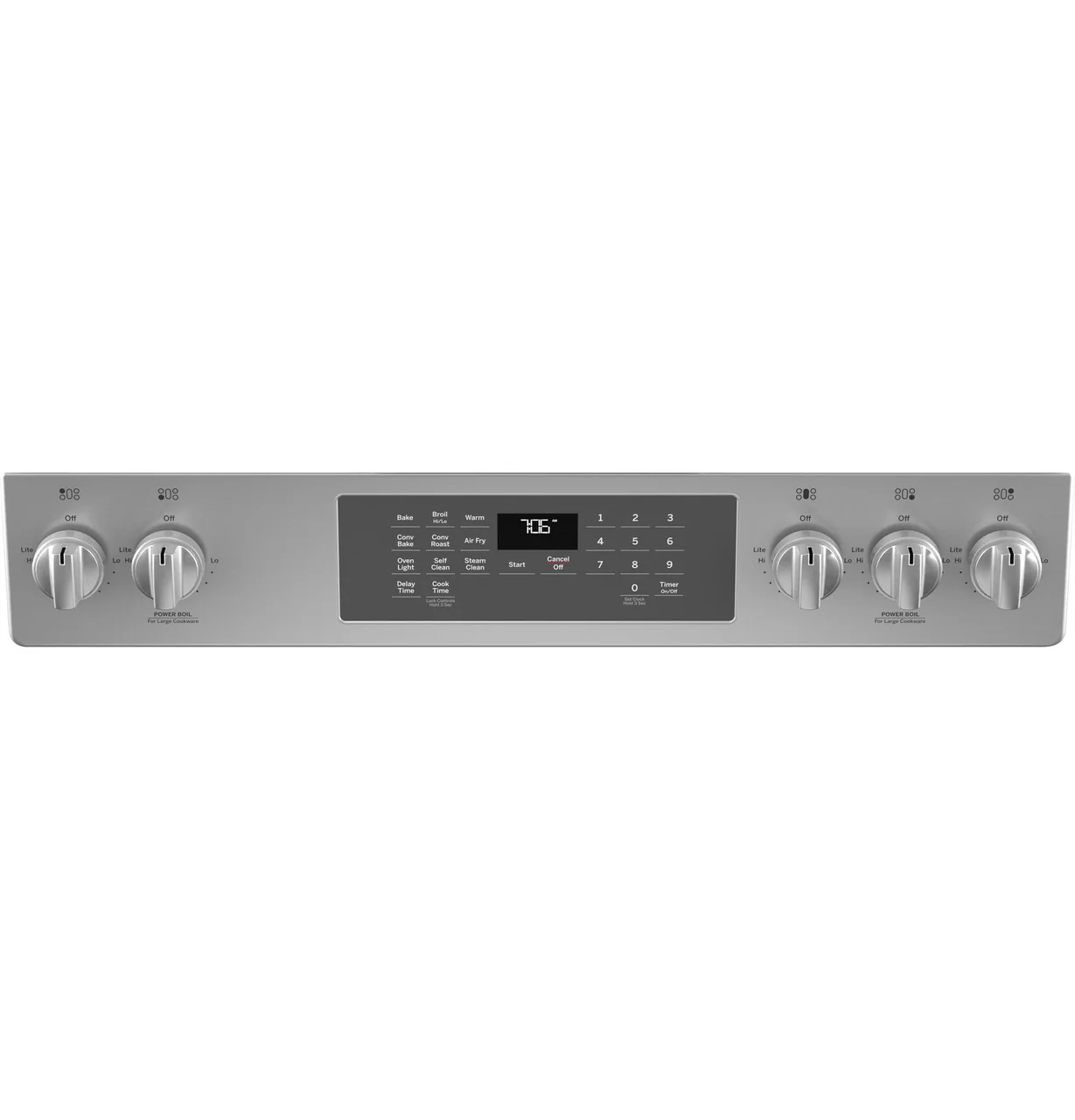 GE® 30" Slide-In Front-Control Convection Gas Range with No Preheat Air Fry - Image 4