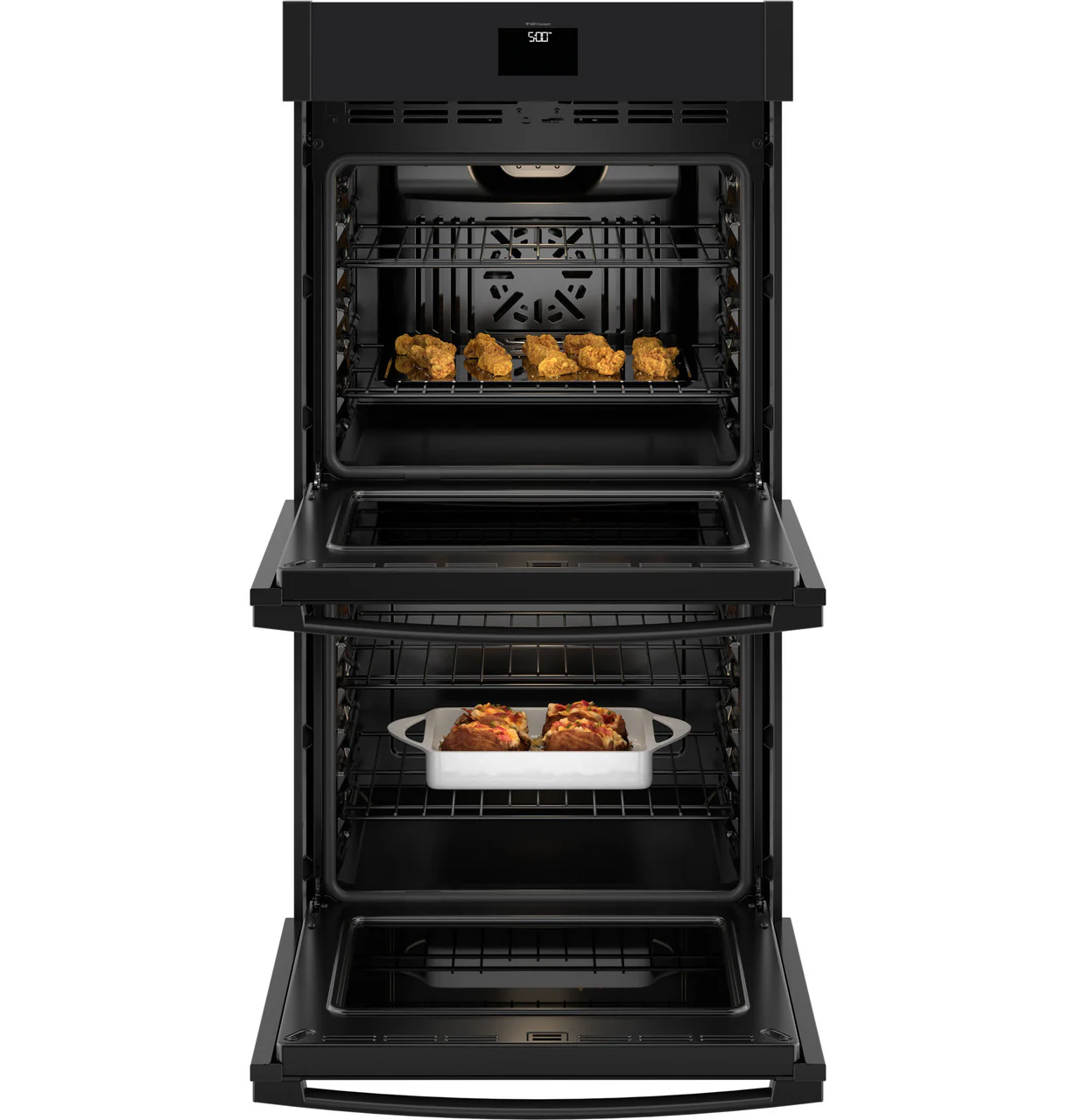GE® 27" Smart Built-In Convection Double Wall Oven with No Preheat Air Fry - Image 4