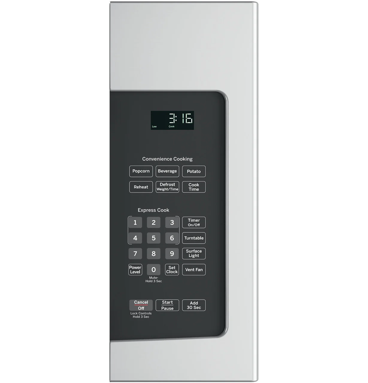GE® 1.6 Cu. Ft. Over-the-Range Microwave Oven with Recirculating Venting - Image 2