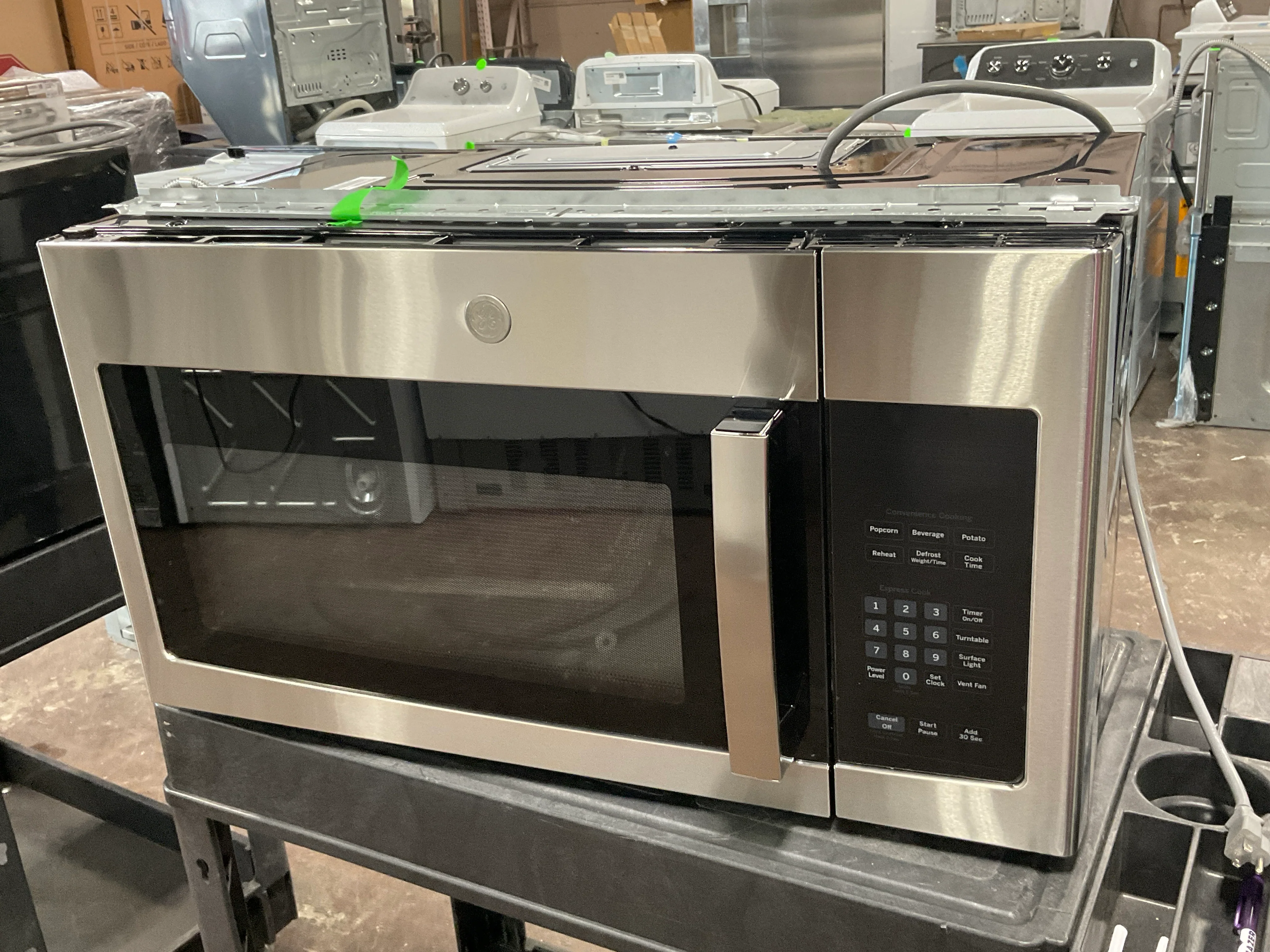 GE® 1.6 Cu. Ft. Over-the-Range Microwave Oven with Recirculating Venting - Image 6