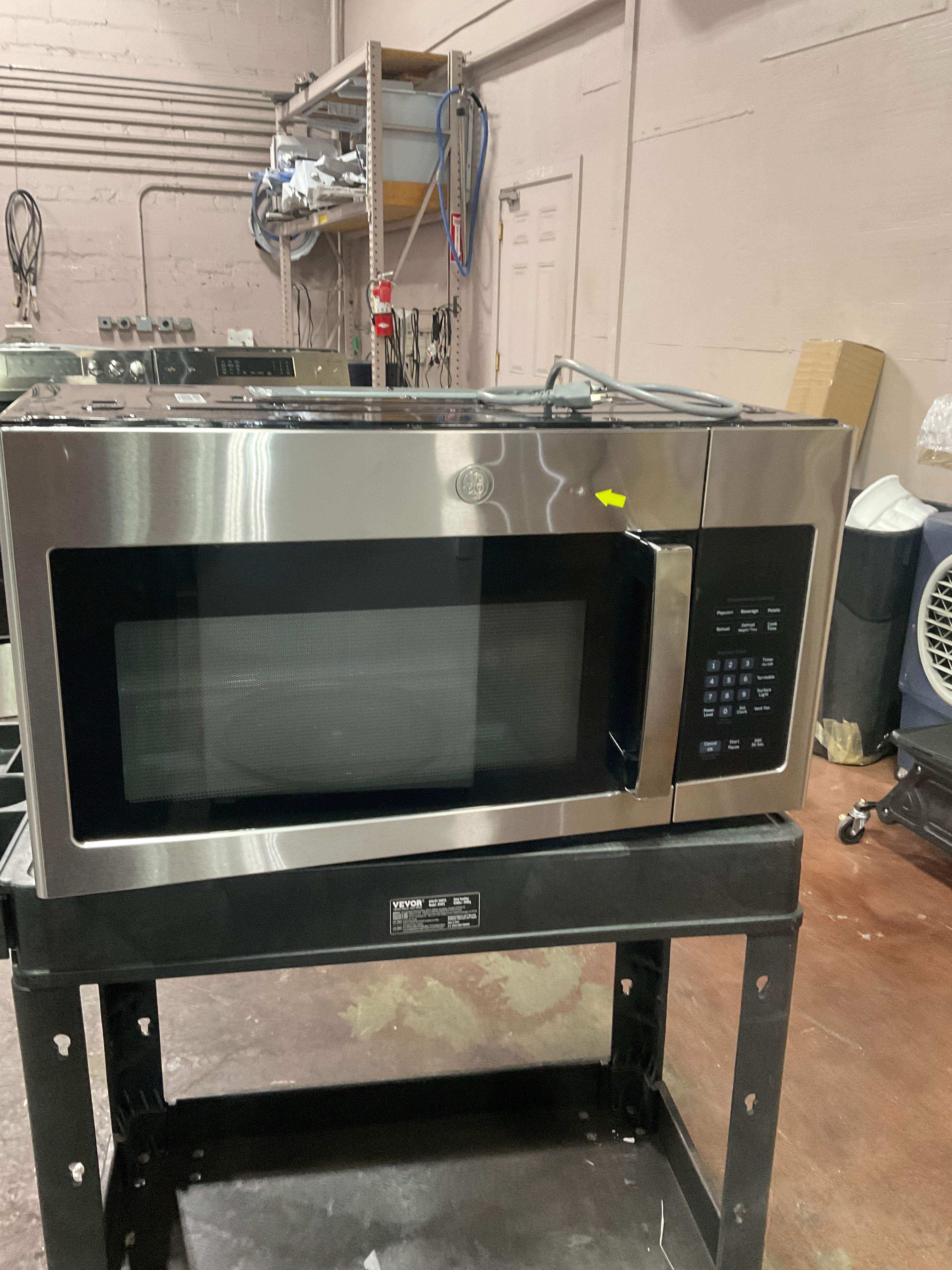 GE® 1.6 Cu. Ft. Over-the-Range Microwave Oven with Recirculating Venting - Image 9