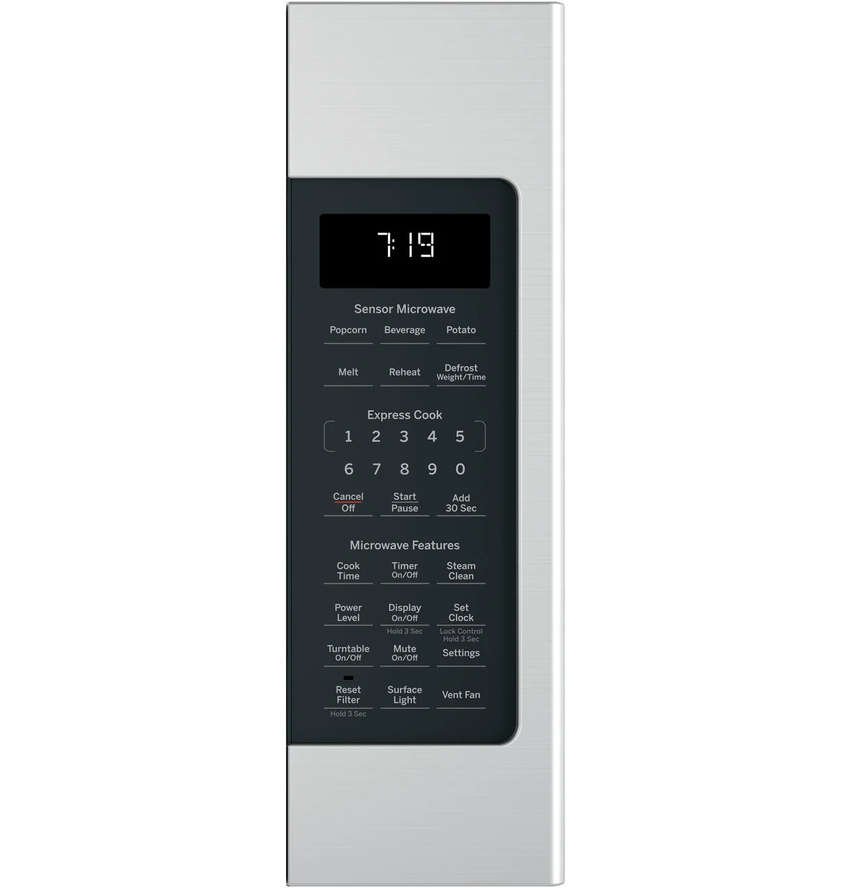 GE® 1.9 Cu. Ft. Over-the-Range Sensor Microwave Oven with Recirculating Venting - Image 2