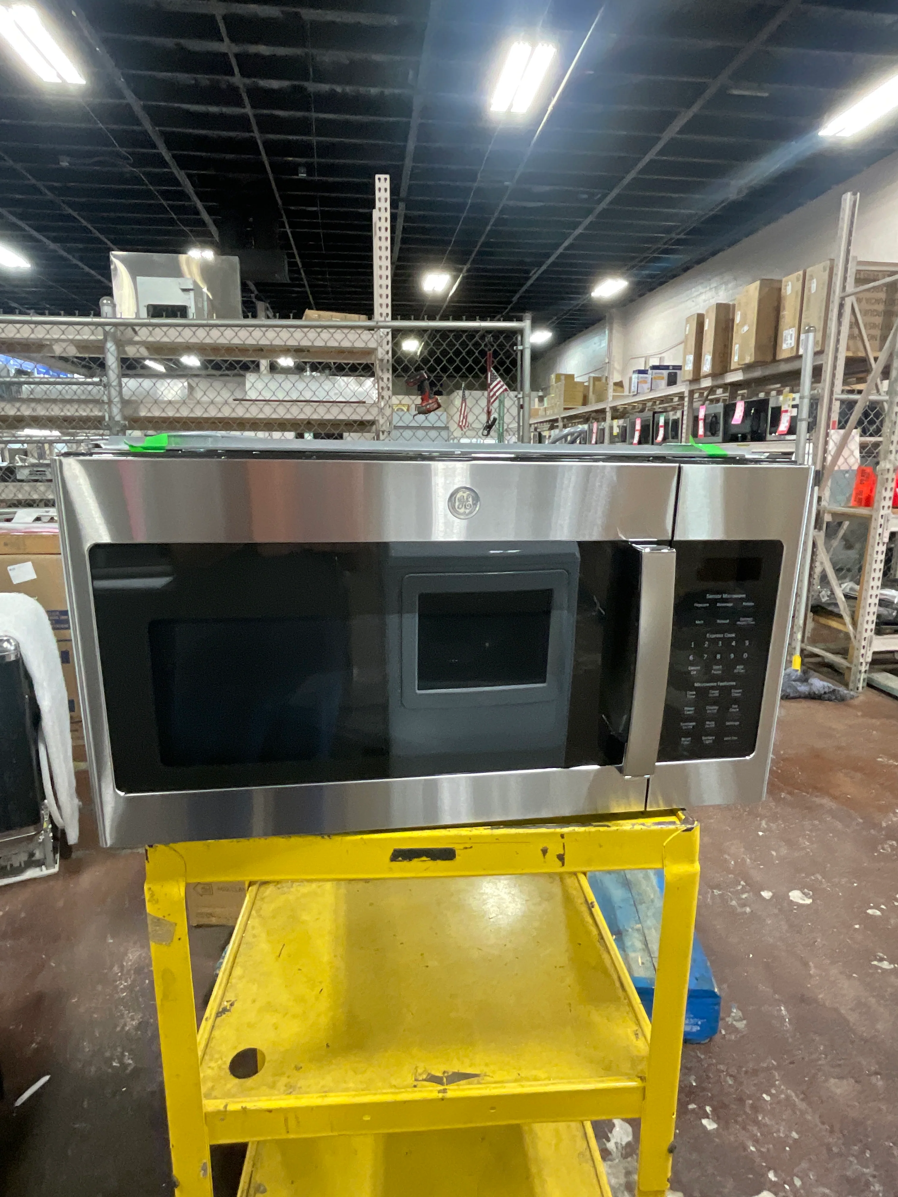 GE® 1.9 Cu. Ft. Over-the-Range Sensor Microwave Oven with Recirculating Venting - Image 6