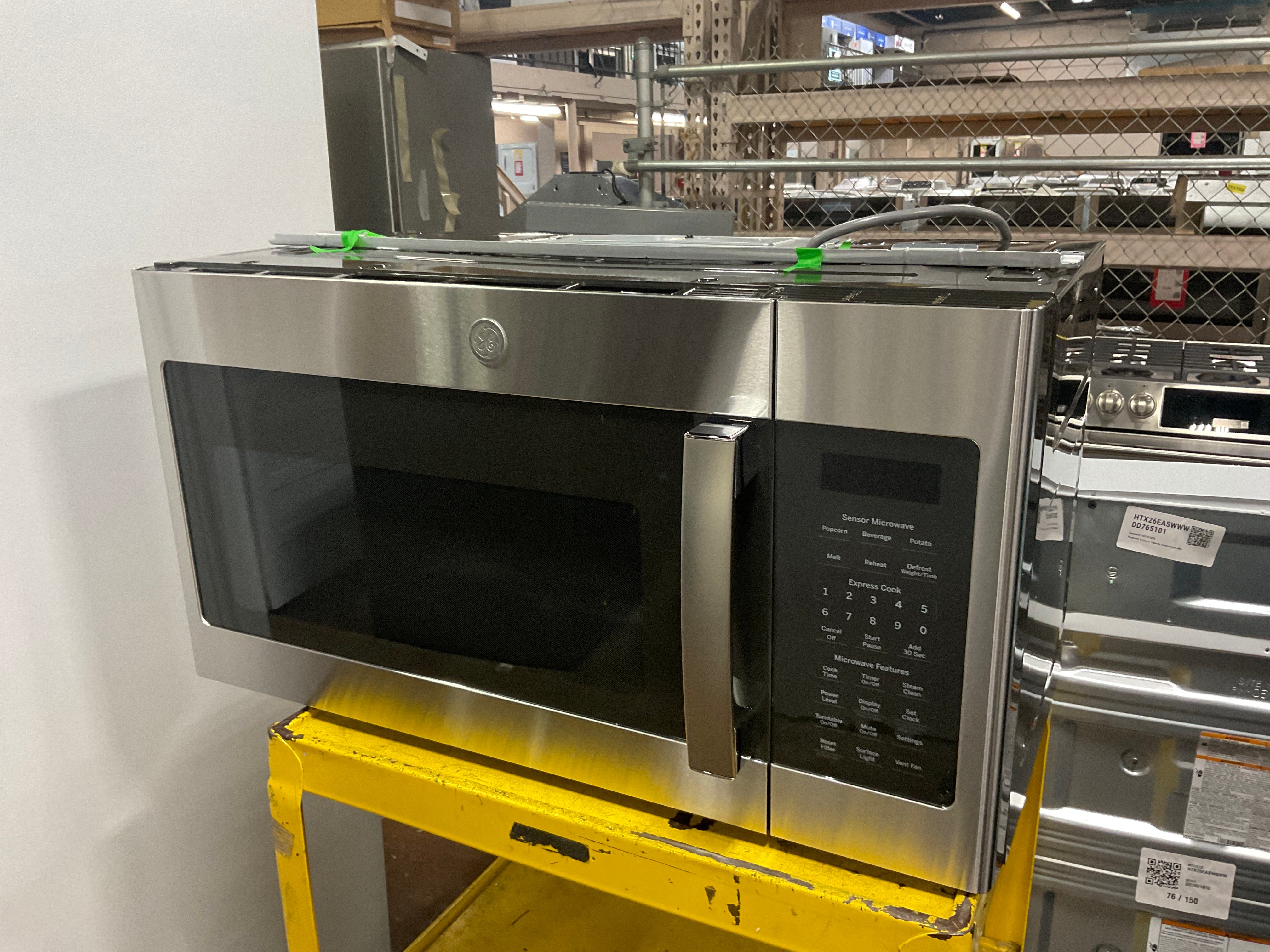 GE® 1.9 Cu. Ft. Over-the-Range Sensor Microwave Oven with Recirculating Venting - Image 7