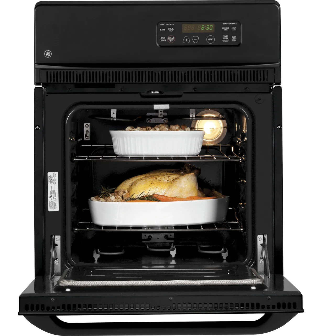 GE® 24" Electric Single Self-Cleaning Wall Oven - Image 5
