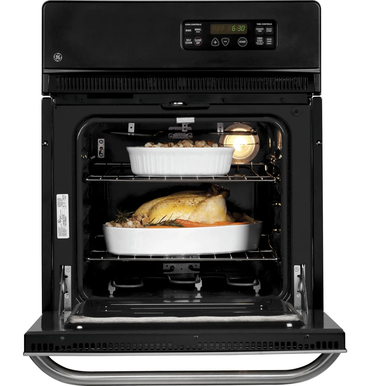 GE® 24" Electric Single Self-Cleaning Wall Oven - Image 4