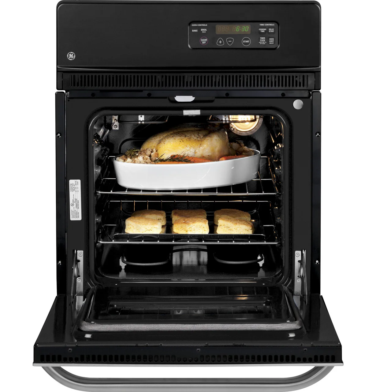GE GE® 24" Electric Single Standard Clean Wall Oven - Image 4