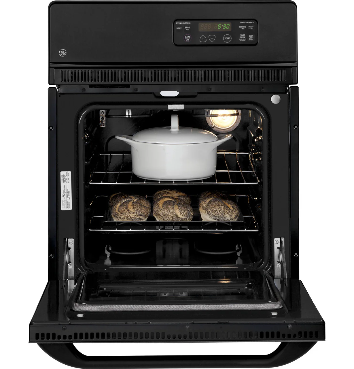 GE GE® 24" Electric Single Standard Clean Wall Oven - Image 5