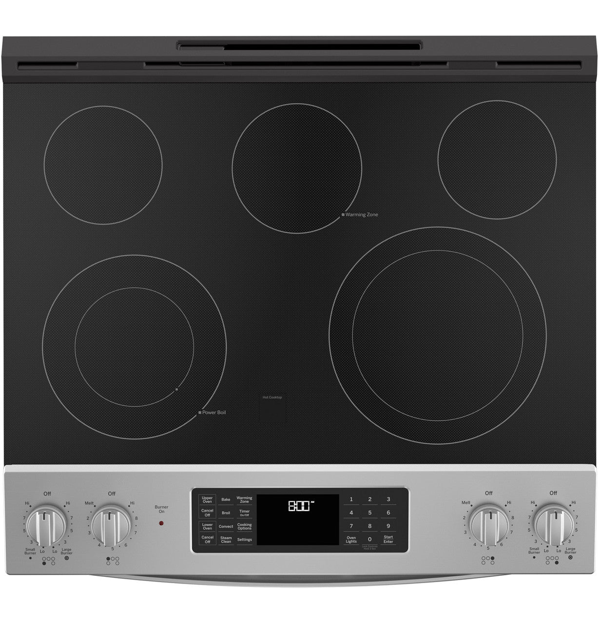 GE 30" Slide-In Electric Convection Double Oven Range - Image 5