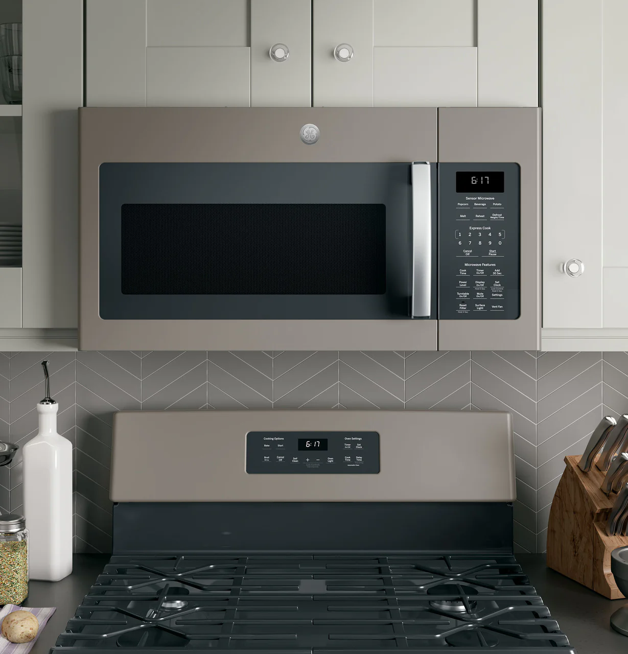 GE® 1.7 Cu. Ft. Over-the-Range Sensor Microwave Oven - Image 3