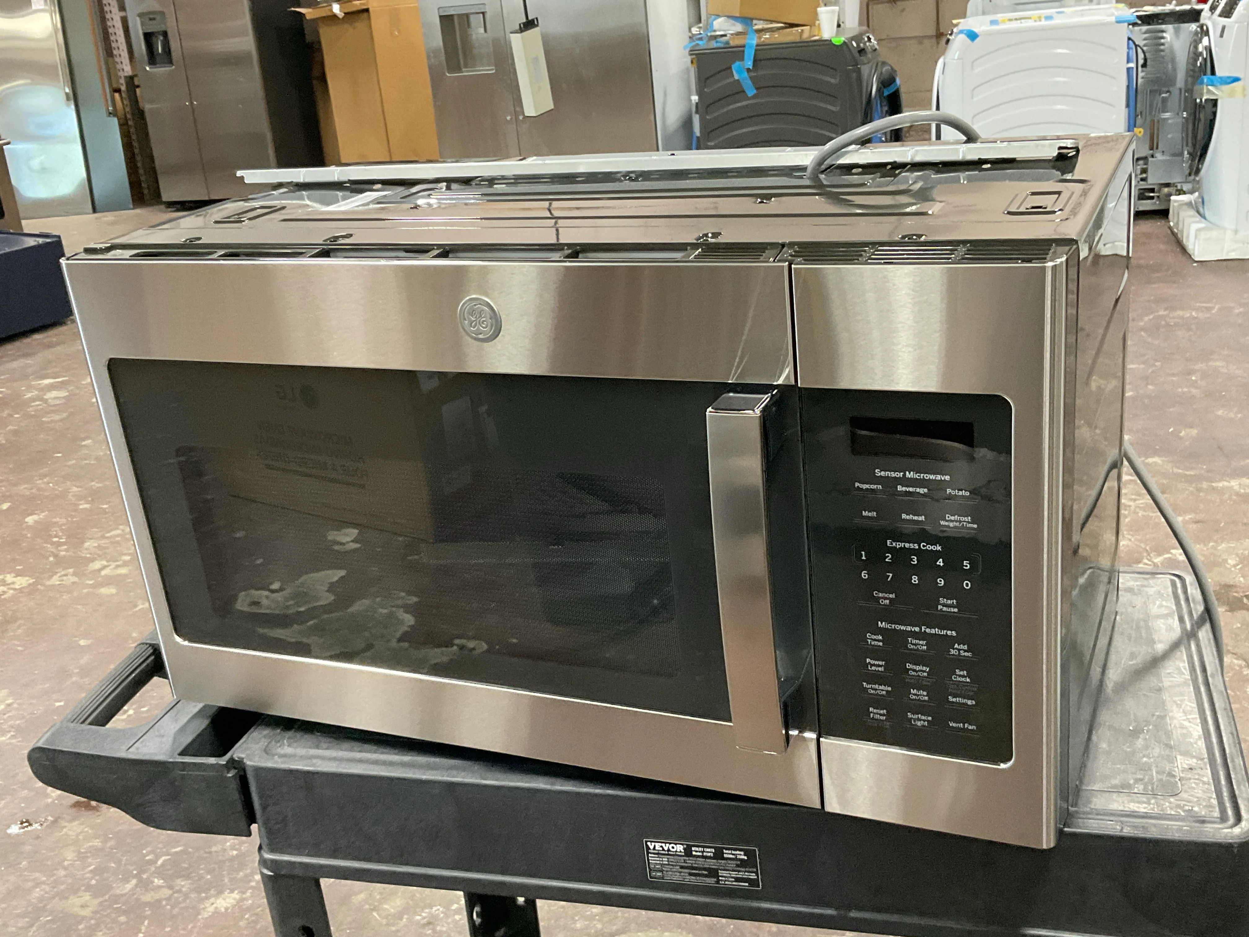 GE® 1.7 Cu. Ft. Over-the-Range Sensor Microwave Oven - Image 8