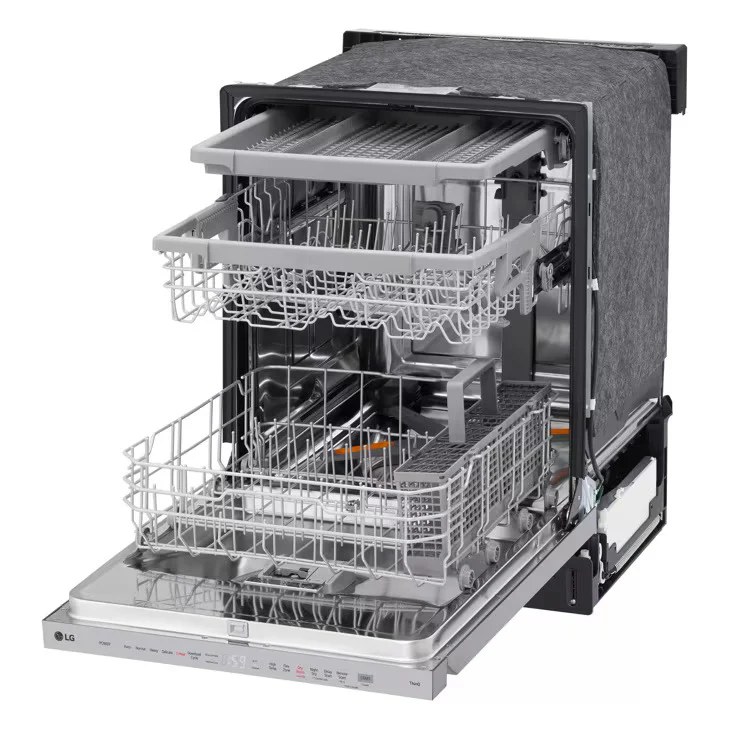LG 24-inch Wide Top Control Dishwasher in PrintProof™ Stainless Steel - LDPH5554S - Image 5