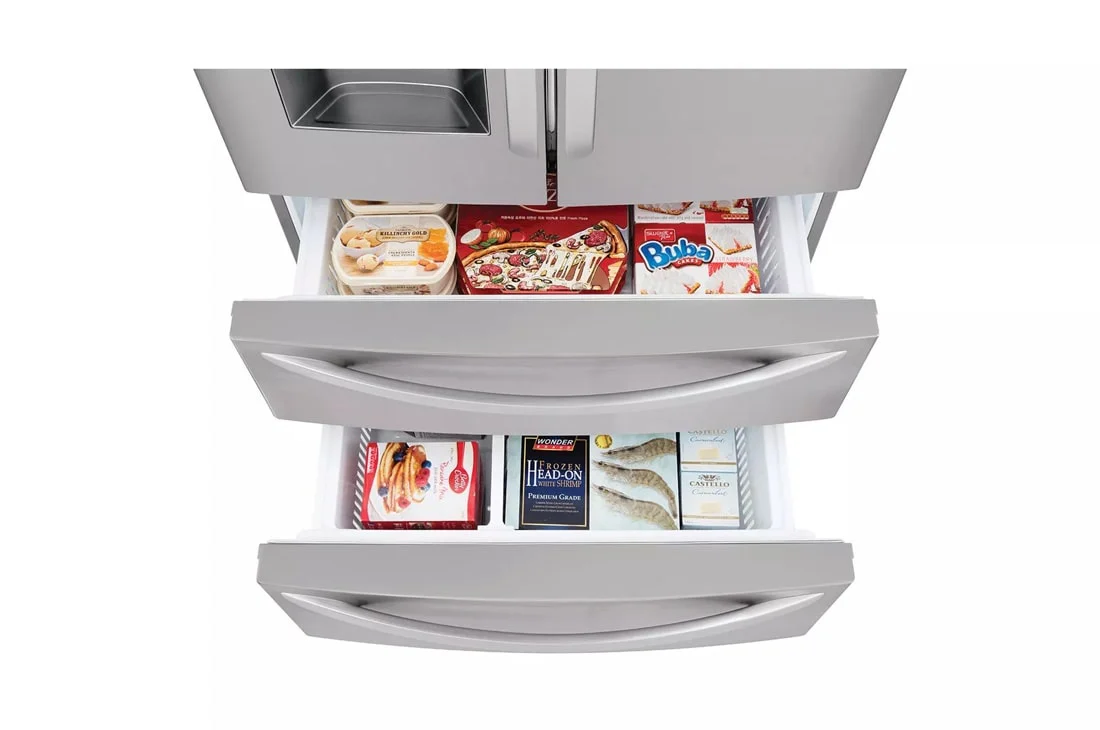 LG 36-inch Wide French Door Refrigerator - 28 cu. ft. - LMXS28626S - Image 9