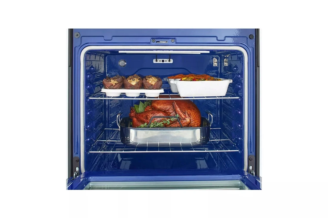 6.3 cu ft. Smart Wi-Fi Enabled Fan Convection Electric Range with Air Fry & EasyClean® - Image 7