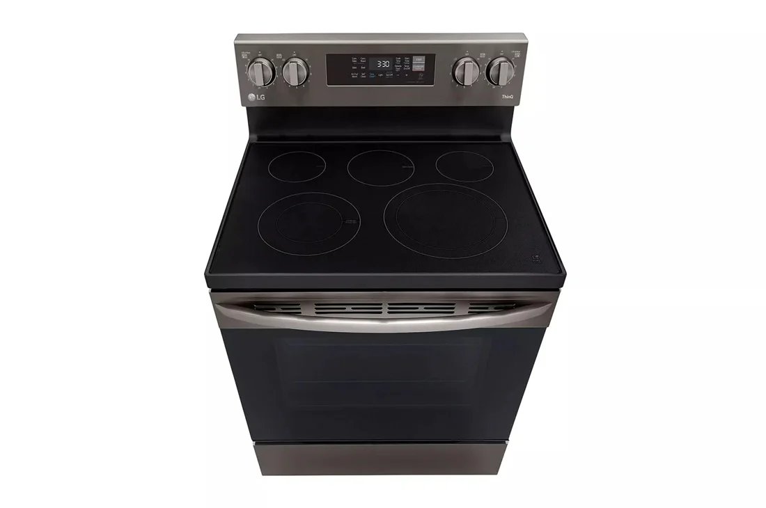 6.3 cu ft. Smart Wi-Fi Enabled Fan Convection Electric Range with Air Fry & EasyClean® - Image 8