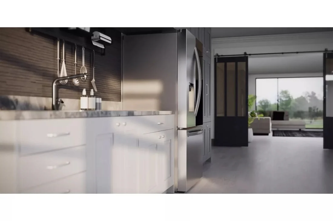26 cu. ft. Smart InstaView® Counter-Depth MAX™ French Door Refrigerator - Image 3