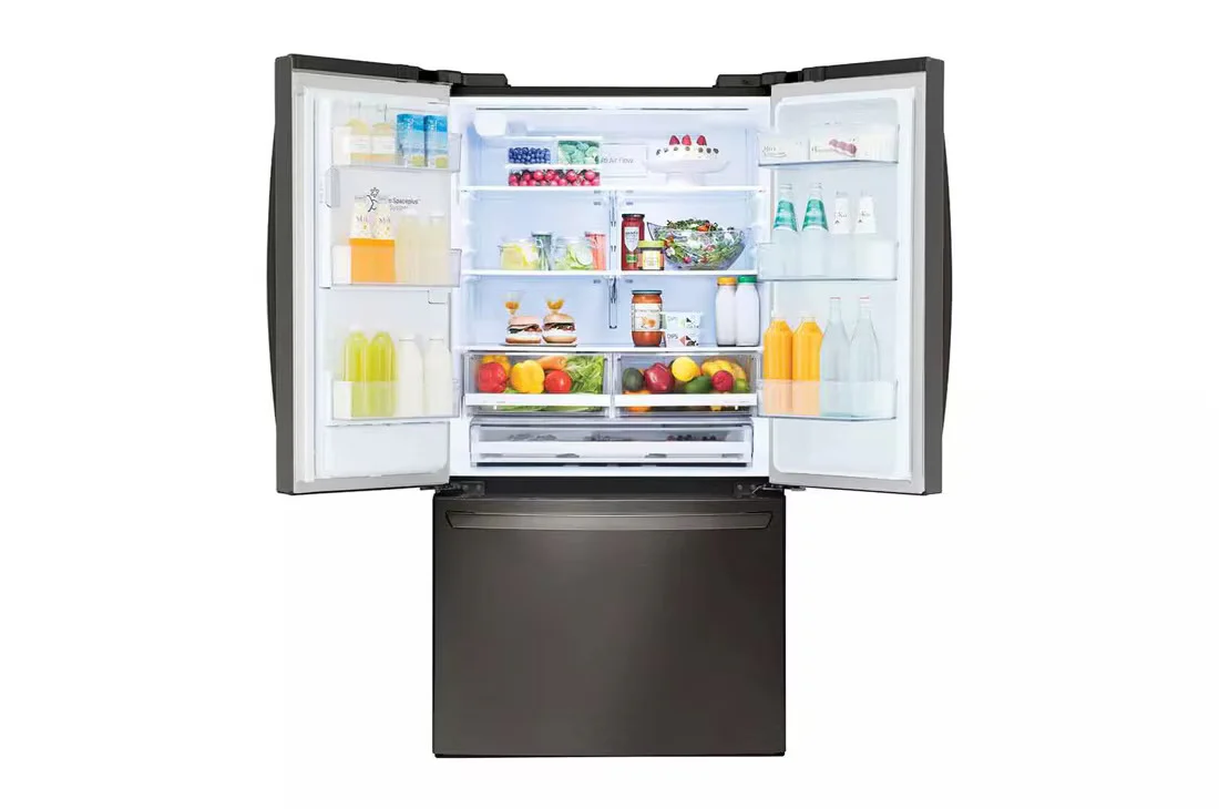 28 cu.ft 3 Door French Door, Standard Depth, Ice and Water with Single Ice - Image 3
