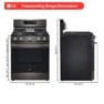 LG 6.3 cu. ft. Smart Wi-Fi Enabled Probake Convection® Gas Range with Air Fry & EasyClean® - Image 3