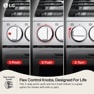 LG 6.3 cu. ft. Smart Wi-Fi Enabled Probake Convection® Gas Range with Air Fry & EasyClean® - Image 5