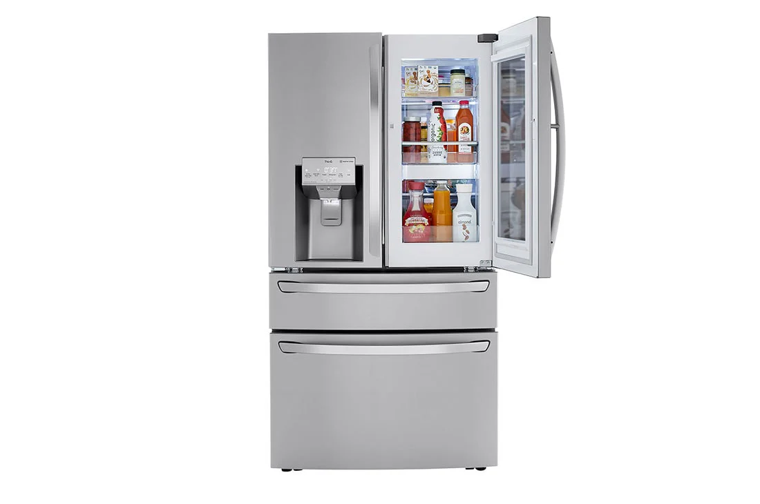 LG 23 cu. ft. Smart wi-fi Enabled InstaView™ Door-in-Door® Counter-Depth Refrigerator with Craft Ice™ Maker - Image 2