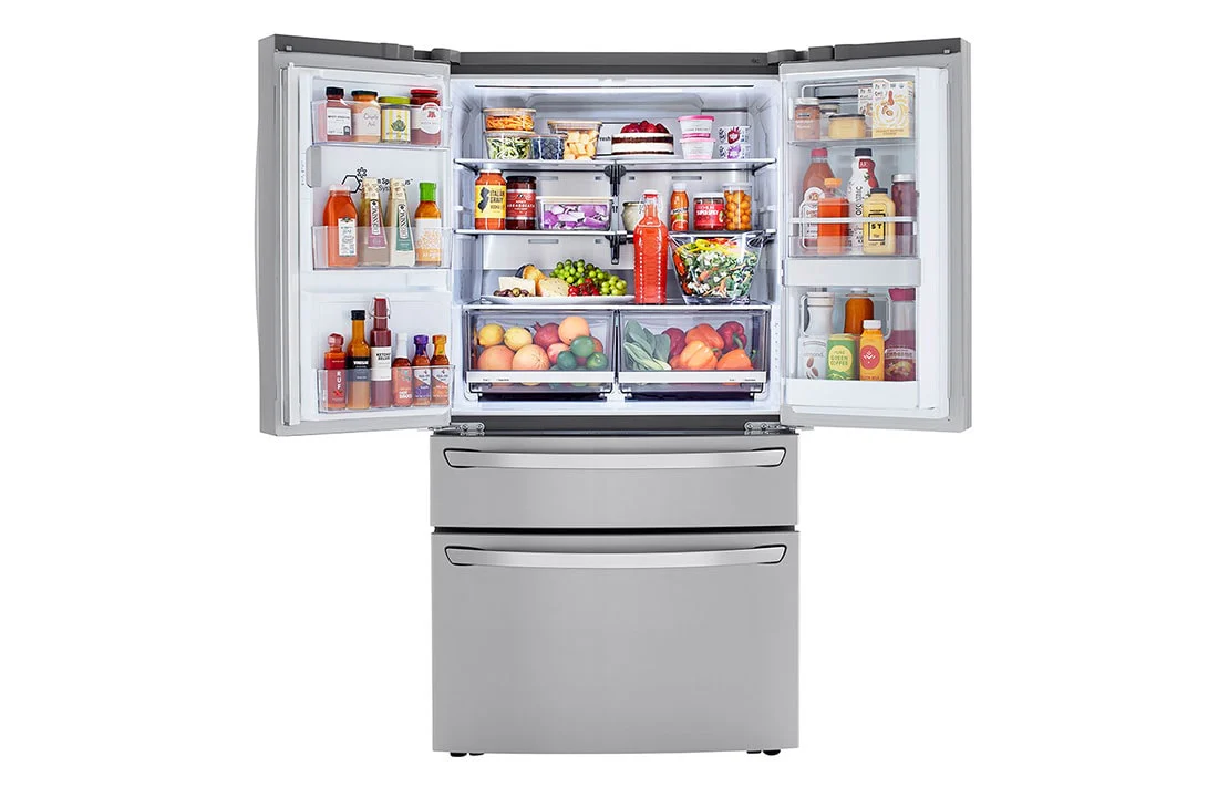 LG 23 cu. ft. Smart wi-fi Enabled InstaView™ Door-in-Door® Counter-Depth Refrigerator with Craft Ice™ Maker - Image 3