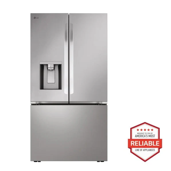 LG 26 cu. ft. Counter-Depth MAX™, French Door Refrigerator, with Craft Ice™