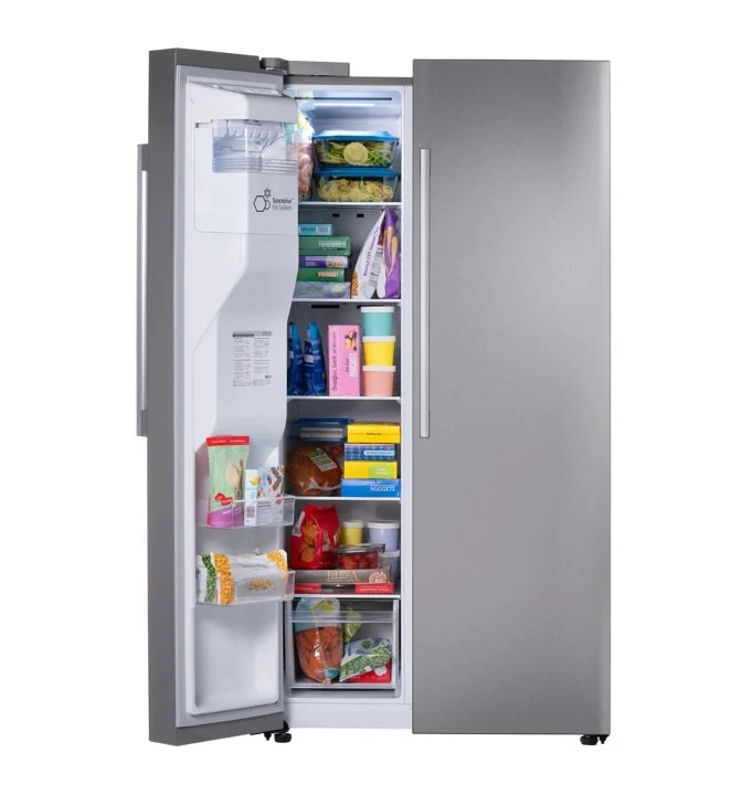 LG 27 cu. ft. Standard-Depth, Side-by-side Refrigerator, with Ice and Water and Bar Handle Design - Image 4