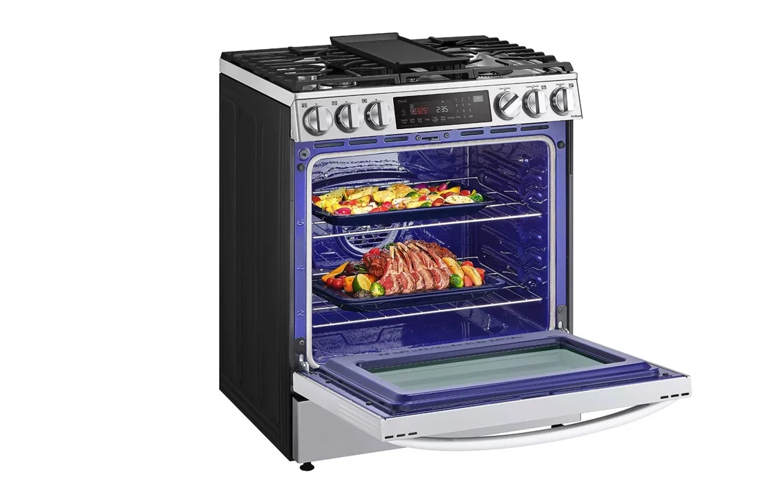 6.3 cu. ft. Smart wi-fi Enabled ProBake® Convection InstaView® Dual Fuel Slide-In Range with Air Fry - Image 6